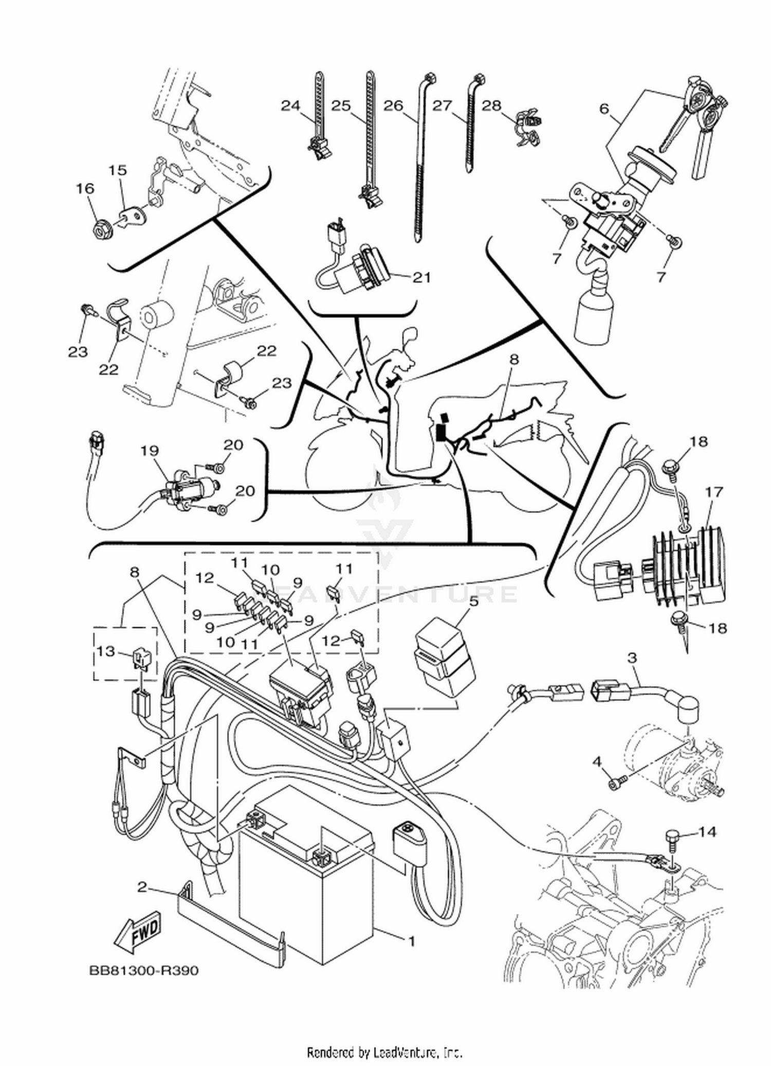 Assembly diagram