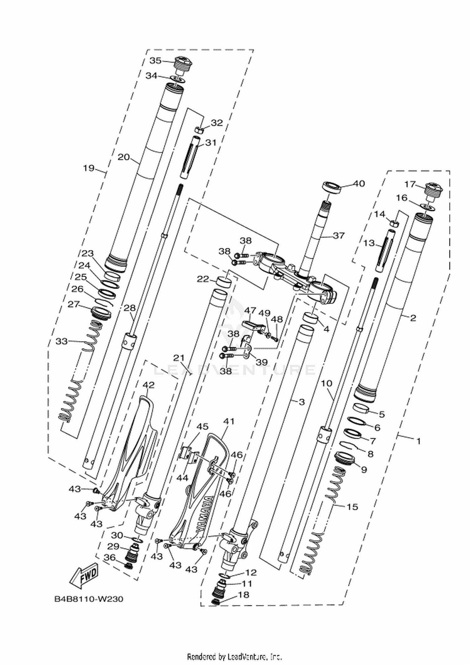 23 FRONT FORK