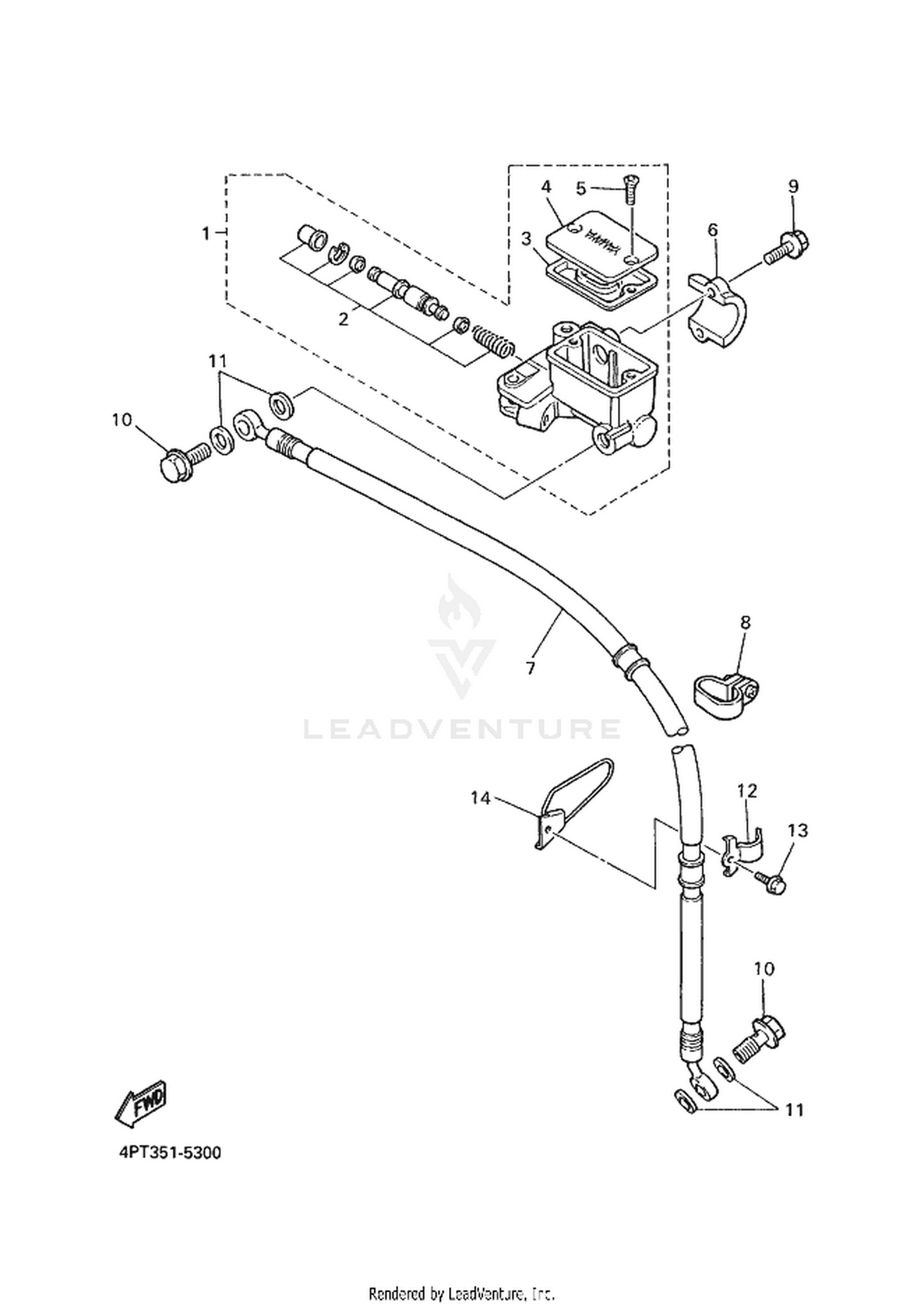 30 FRONT MASTER CYLINDER