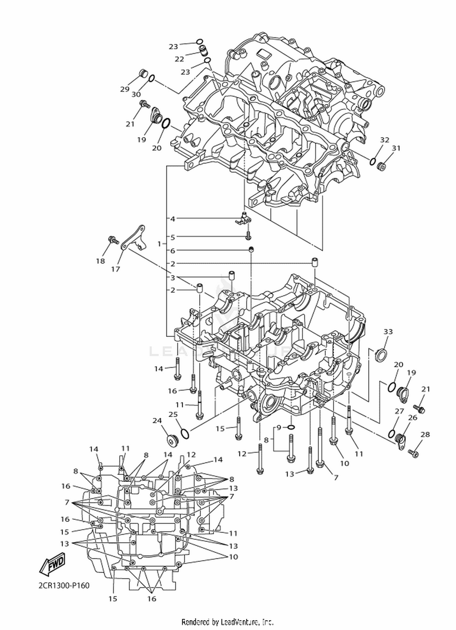 15 CRANKCASE