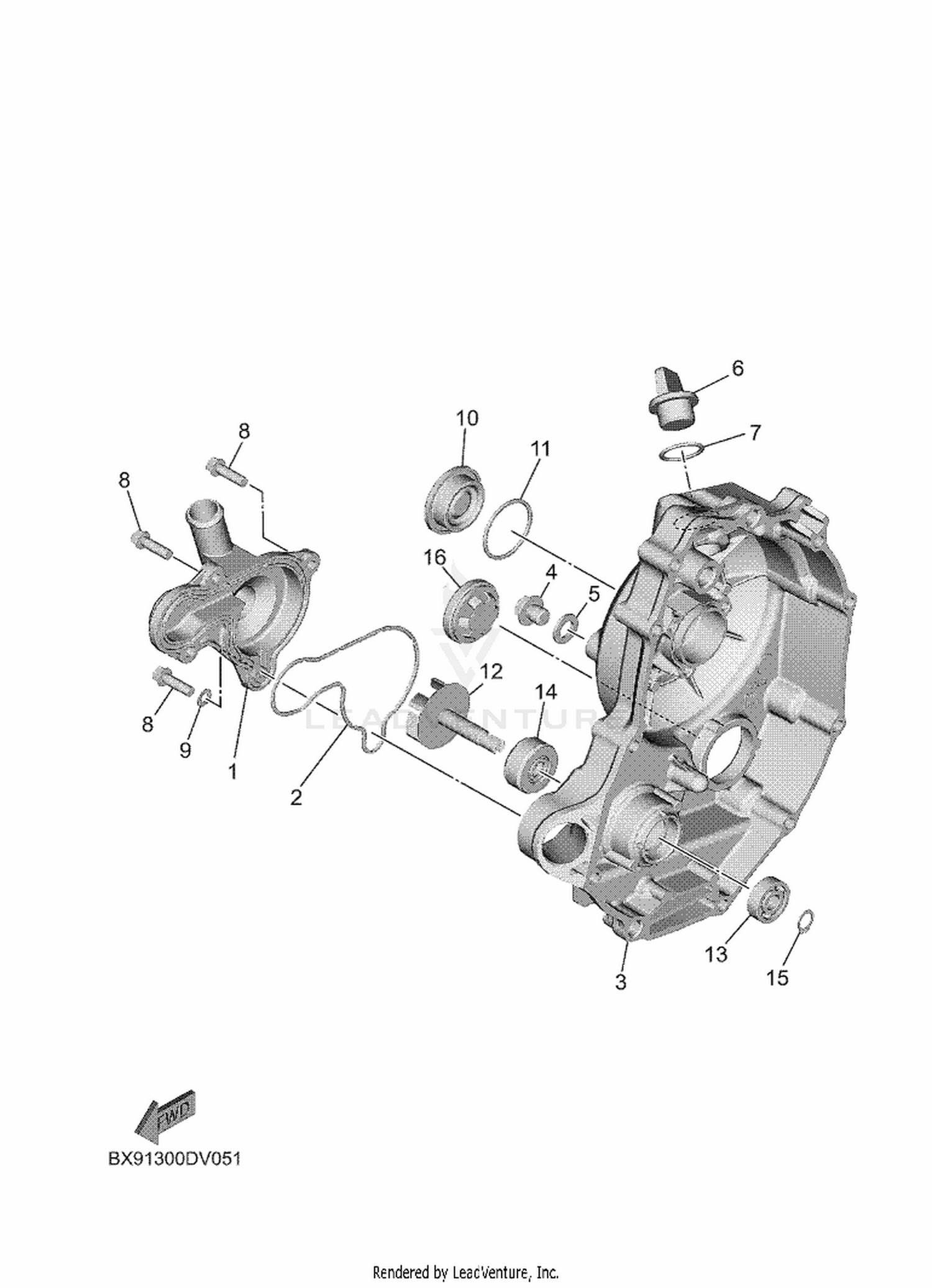 05 WATER PUMP