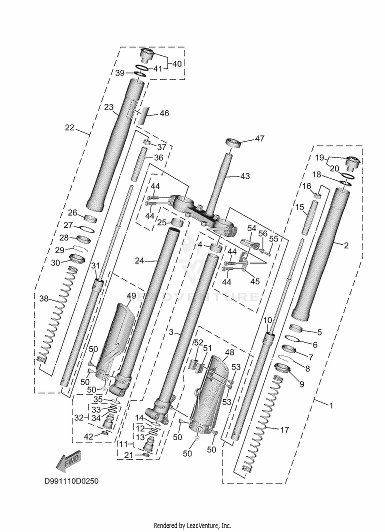 25 FRONT FORK