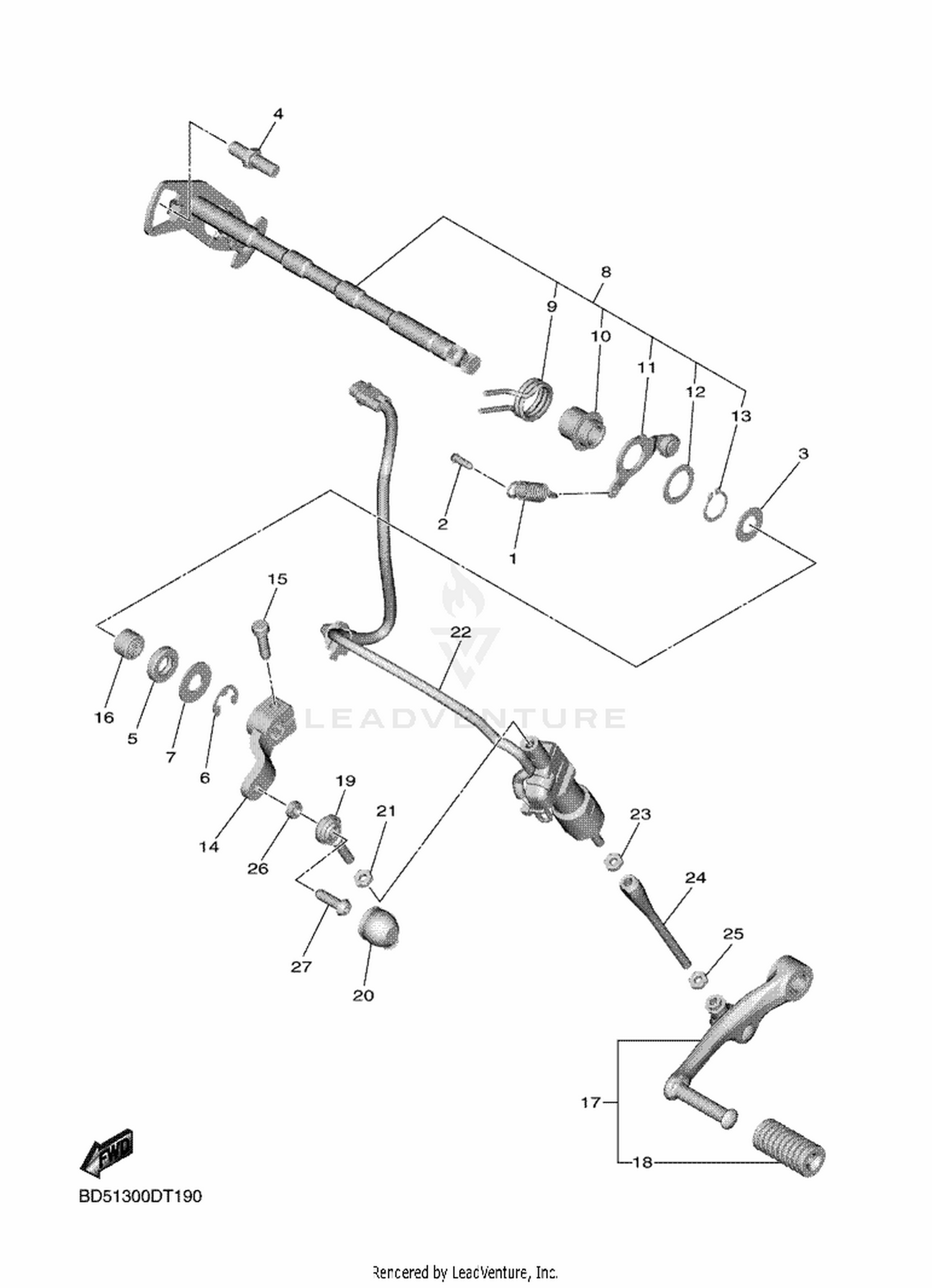 19 SHIFT SHAFT