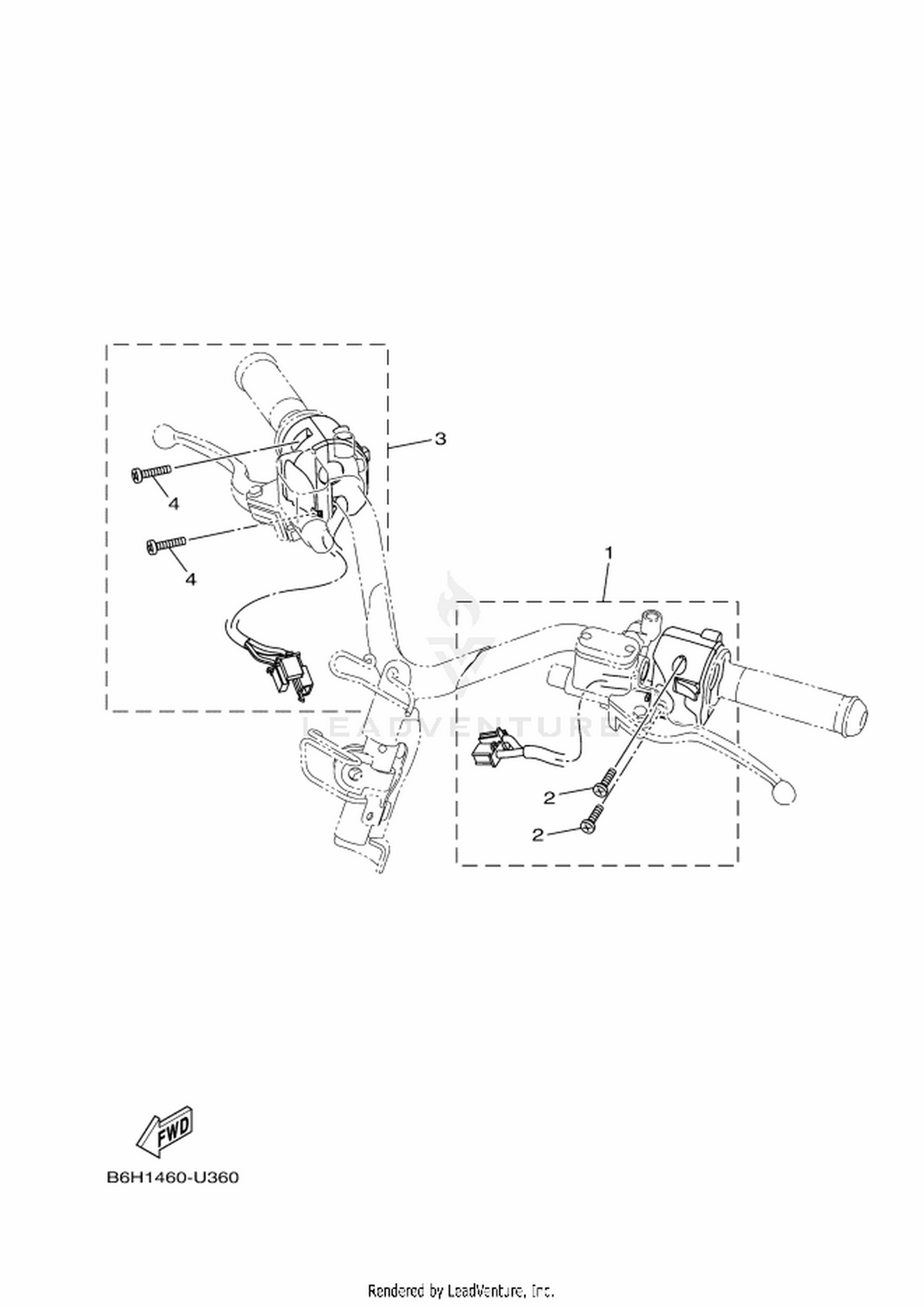 36 HANDLE SWITCH  LEVER