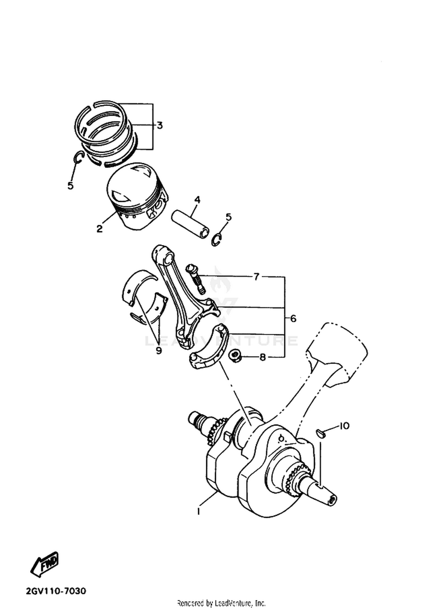 03 CRANKSHAFT  PISTON