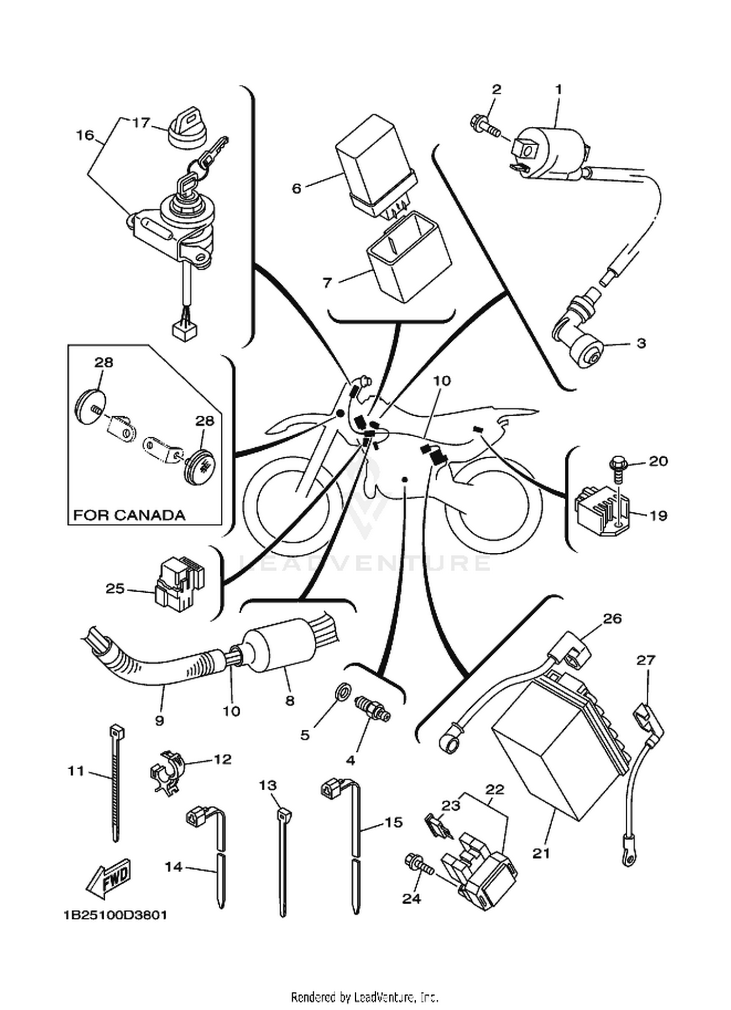 Assembly diagram