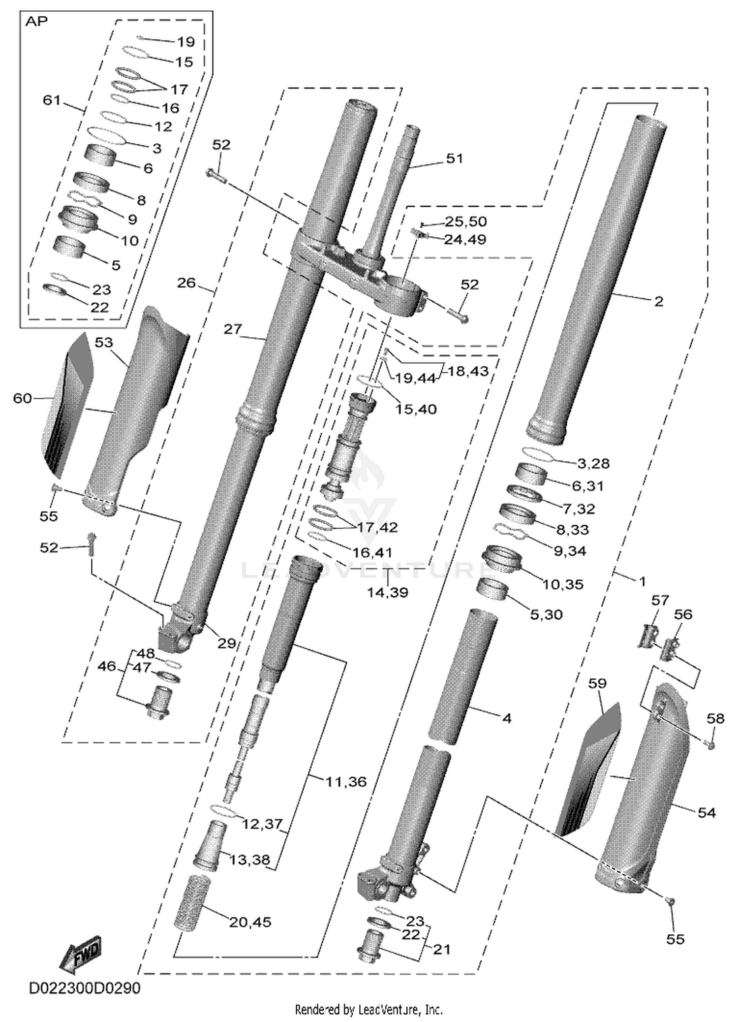 28 FRONT FORK
