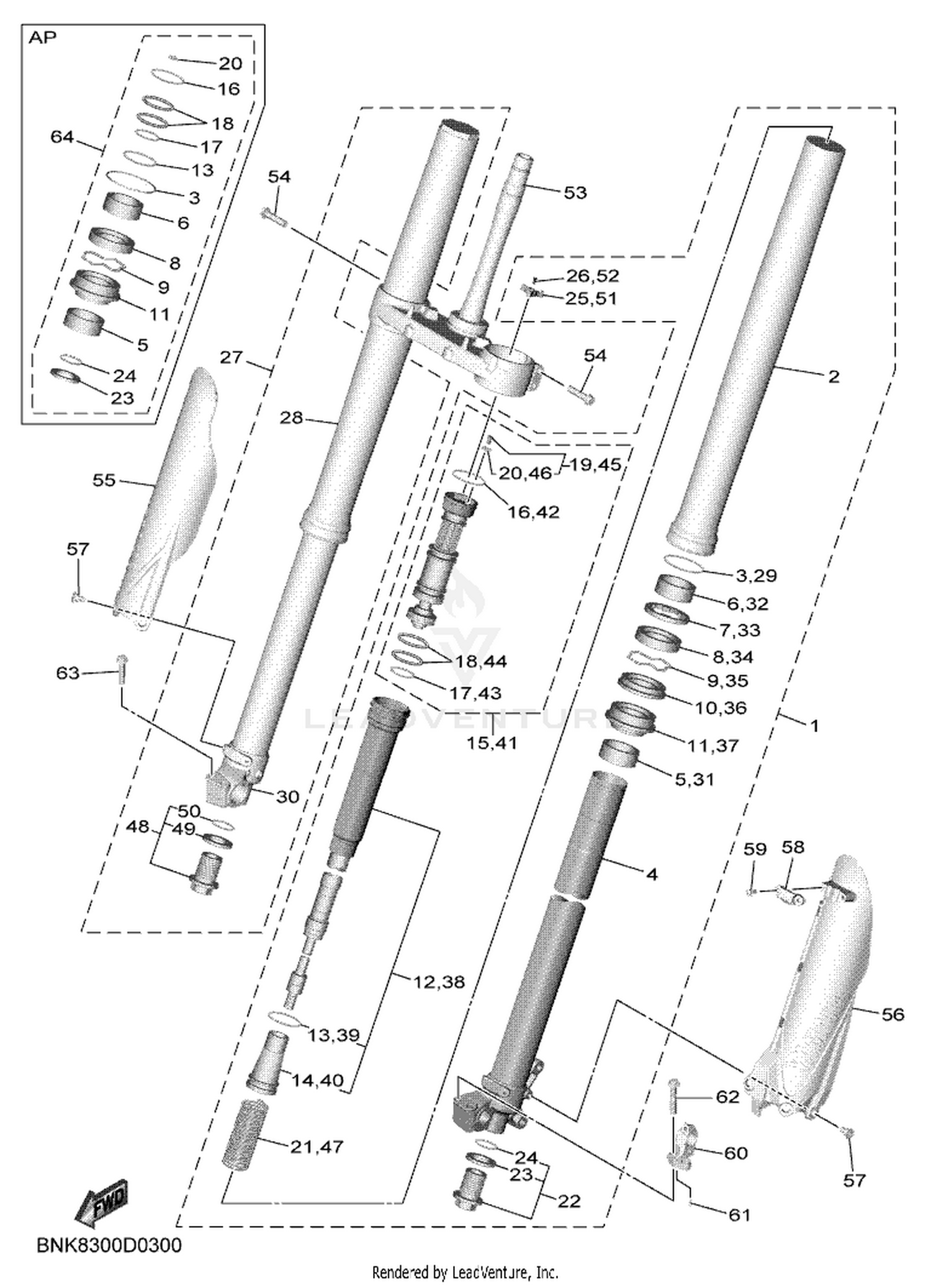 29 FRONT FORK
