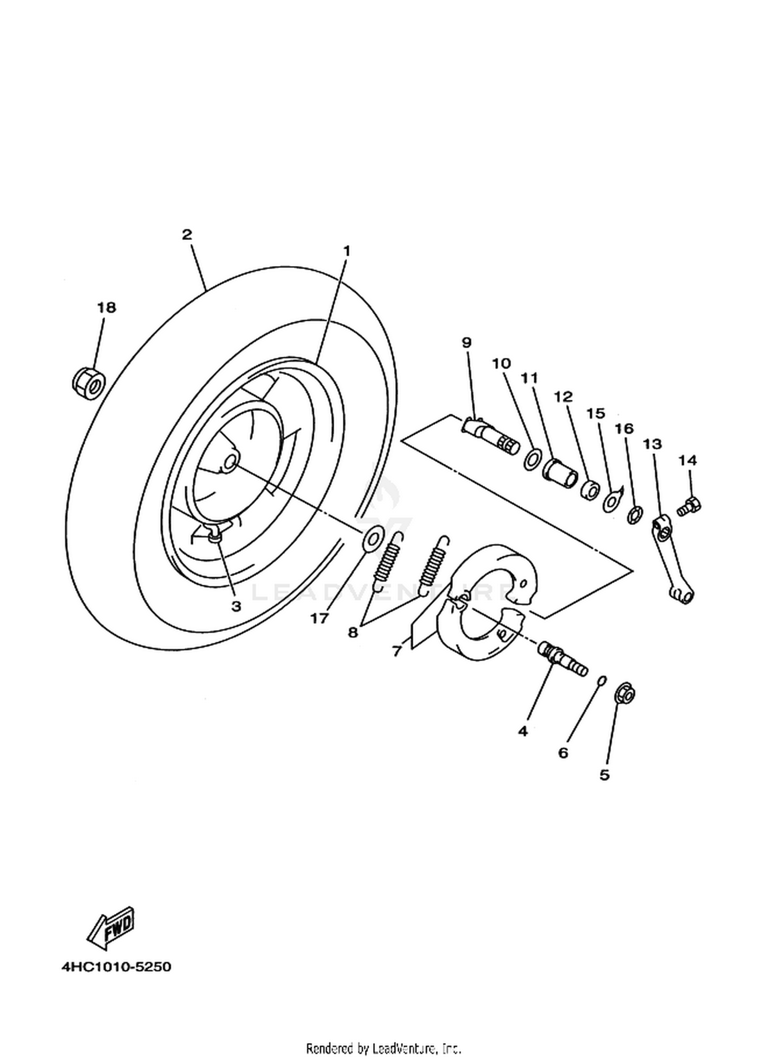 25 REAR WHEEL