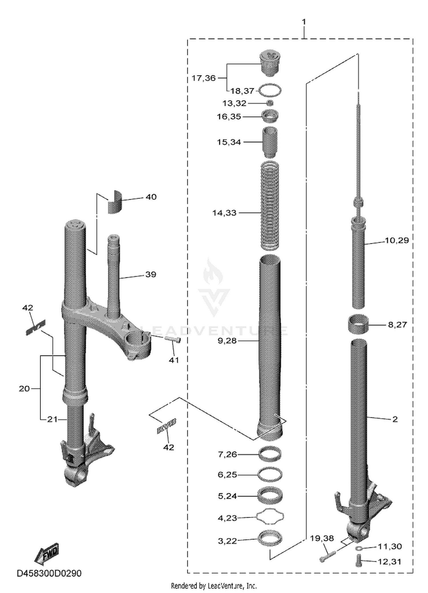 30 FRONT FORK