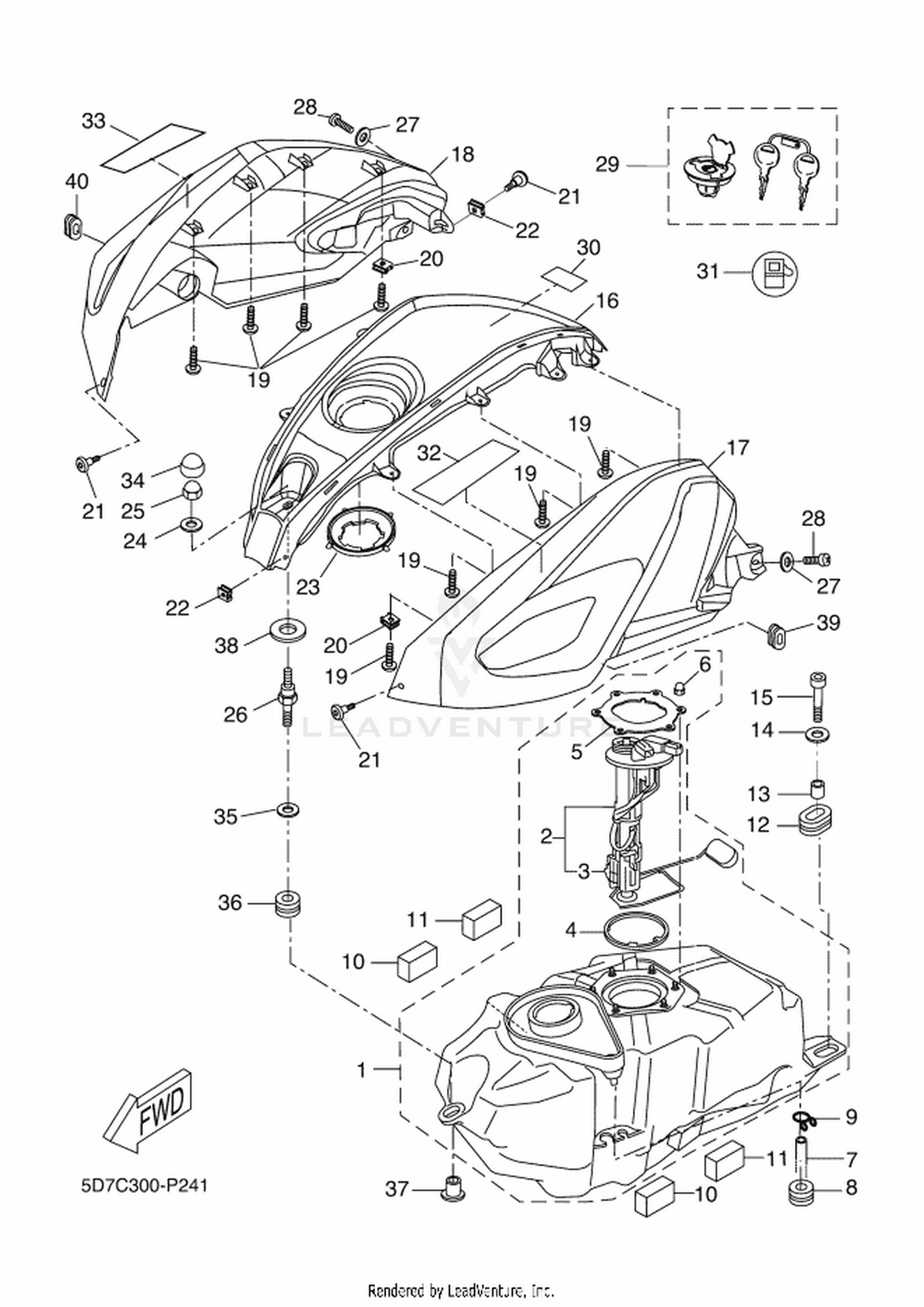 Assembly diagram