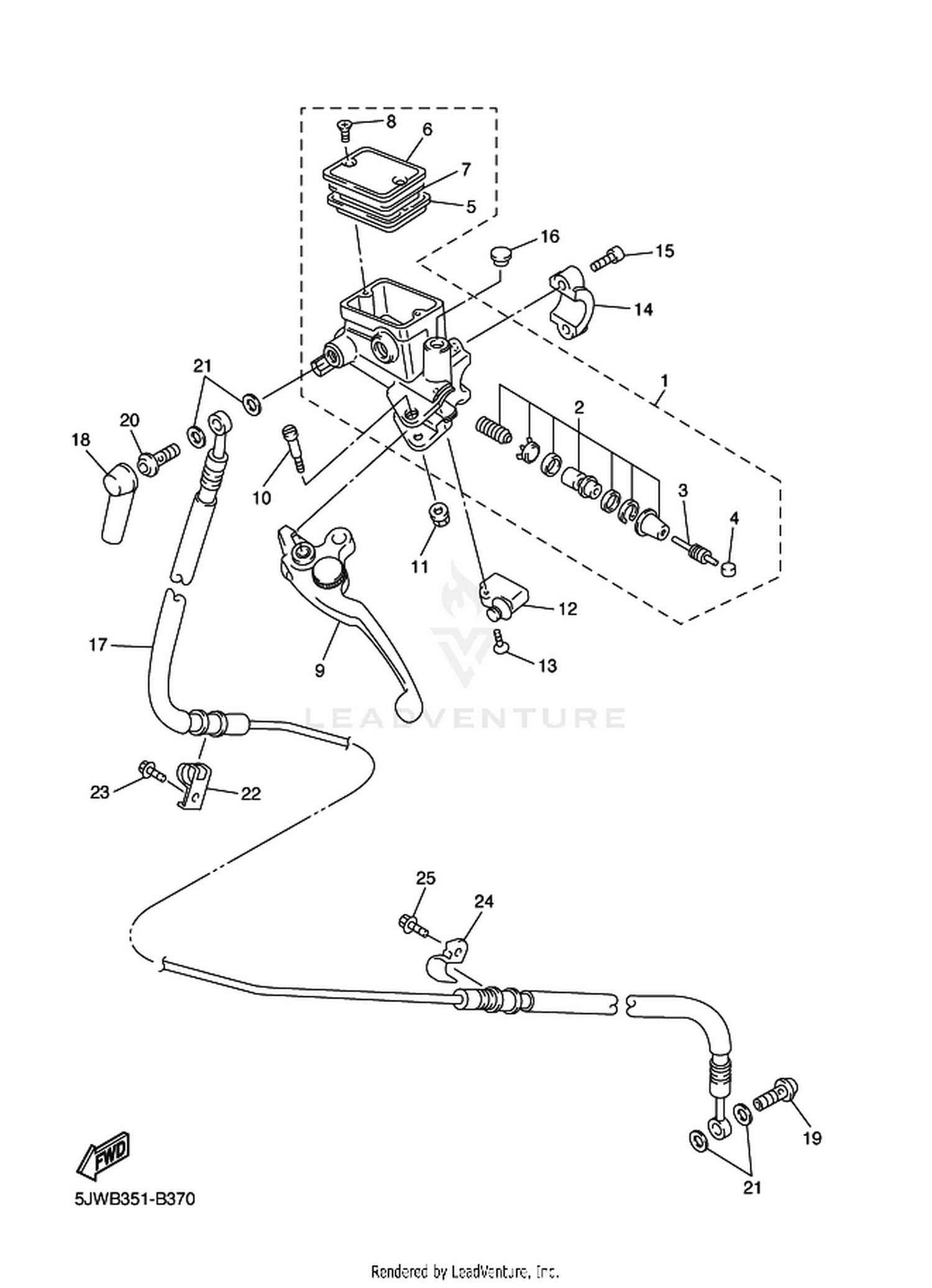 37 FRONT MASTER CYLINDER 2