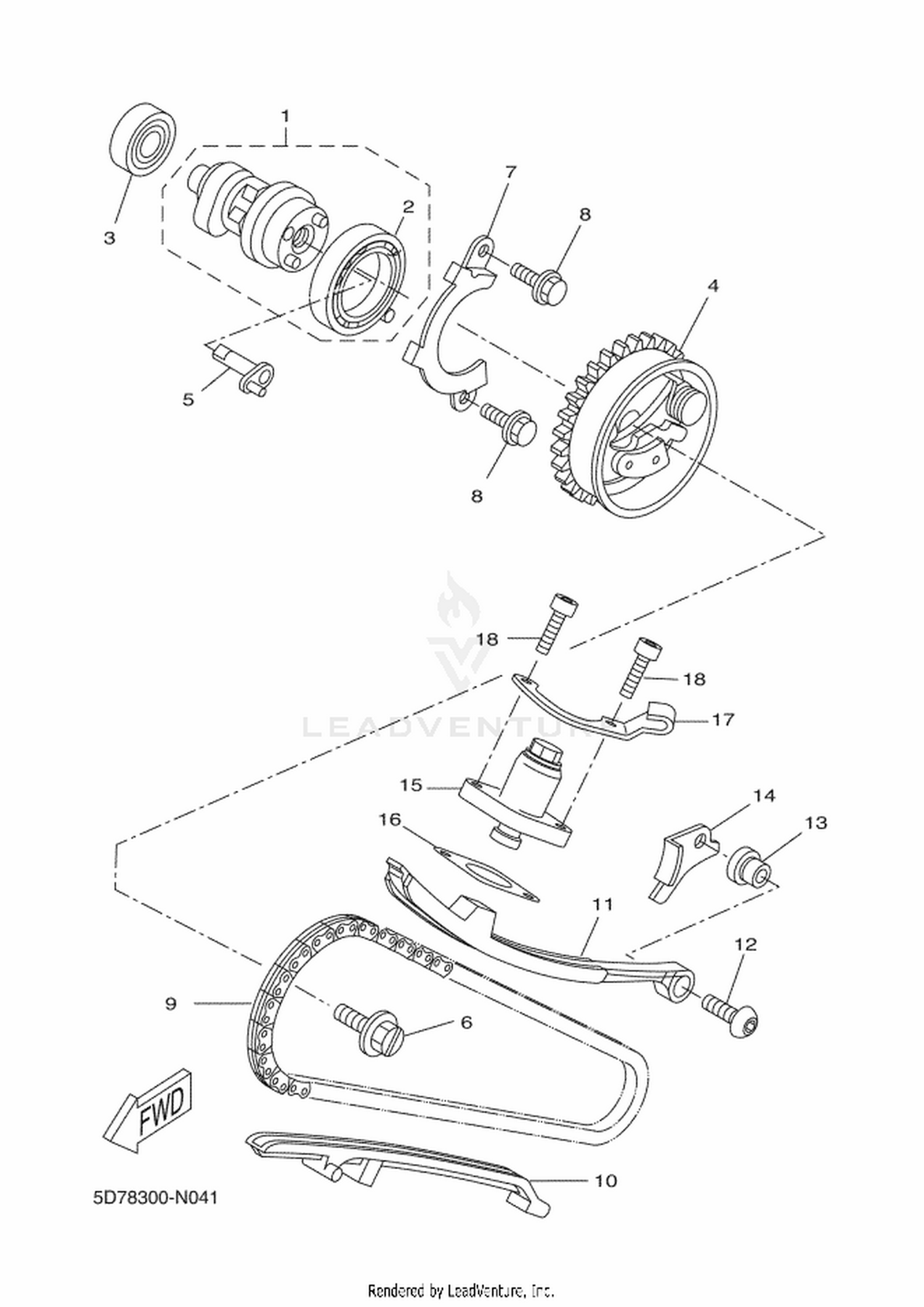 04 CAMSHAFT  CHAIN