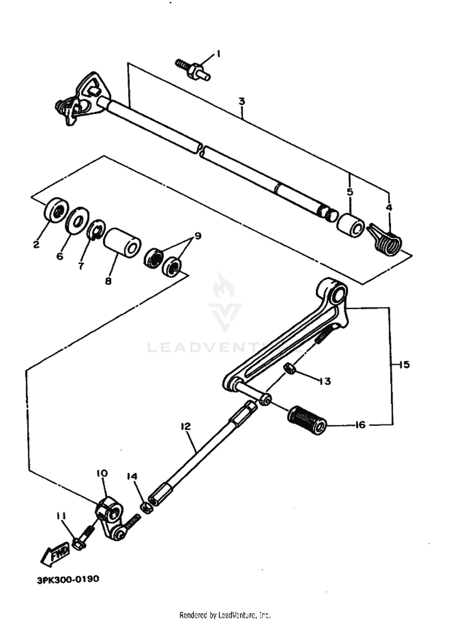 19 SHIFT SHAFT