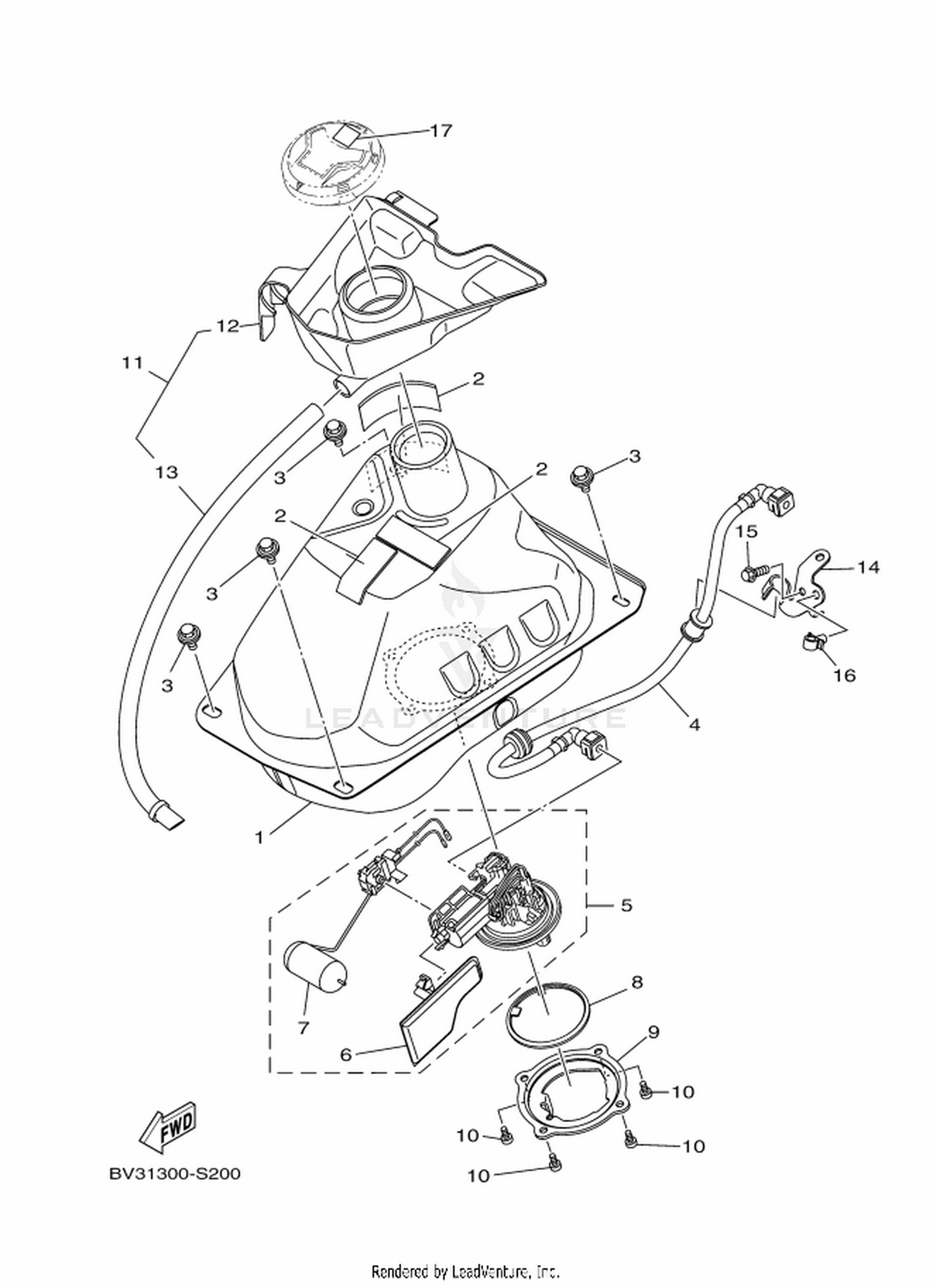 20 FUEL TANK