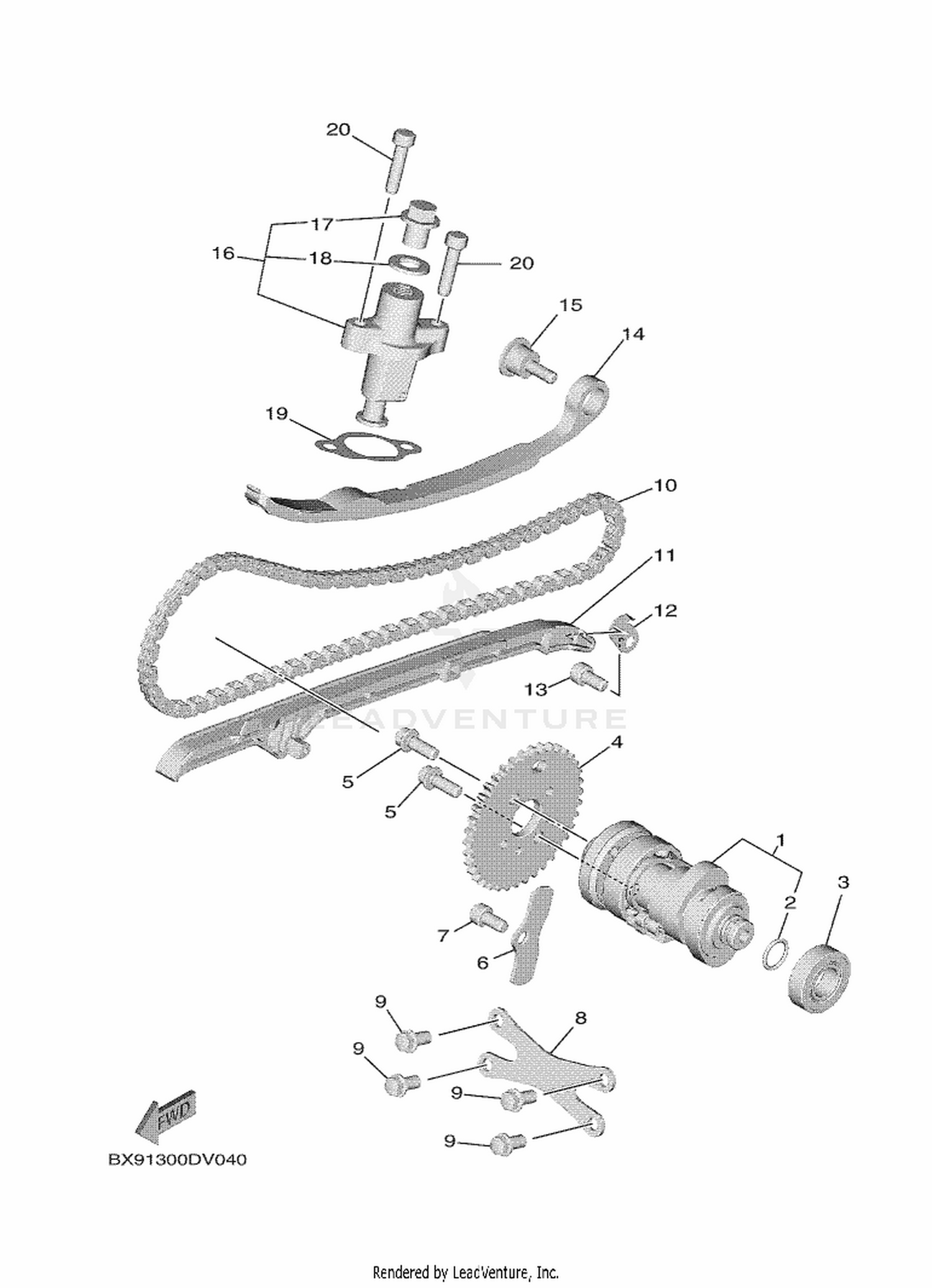 04 CAMSHAFT  CHAIN