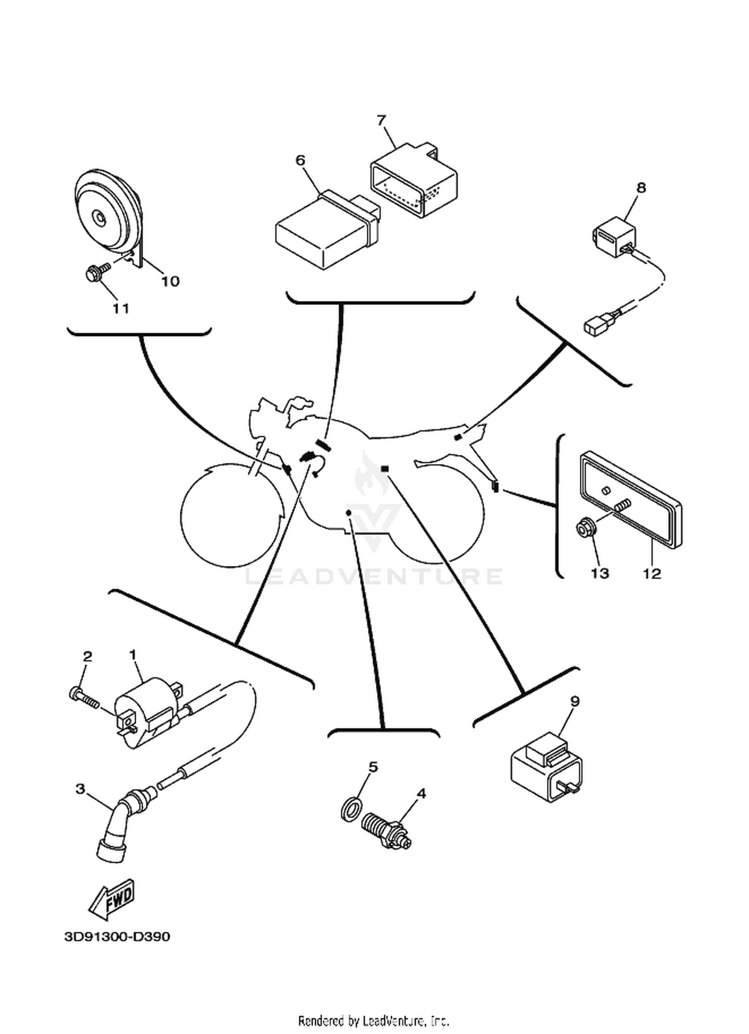Assembly diagram