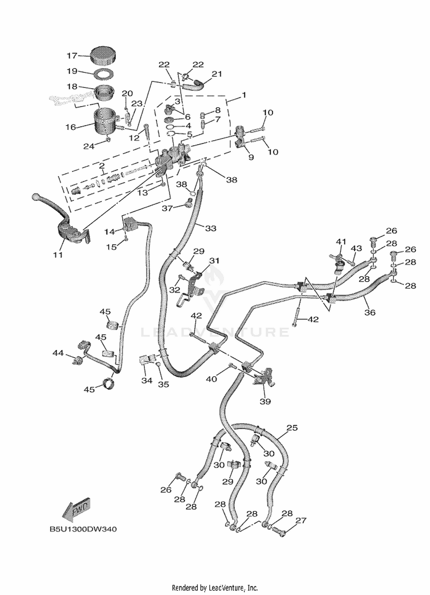 35 FRONT MASTER CYLINDER
