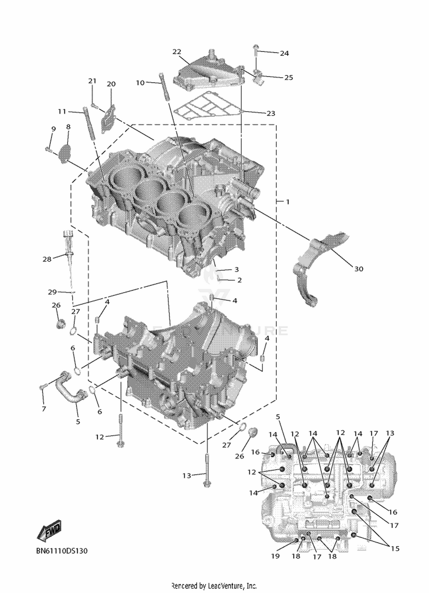 13 CRANKCASE