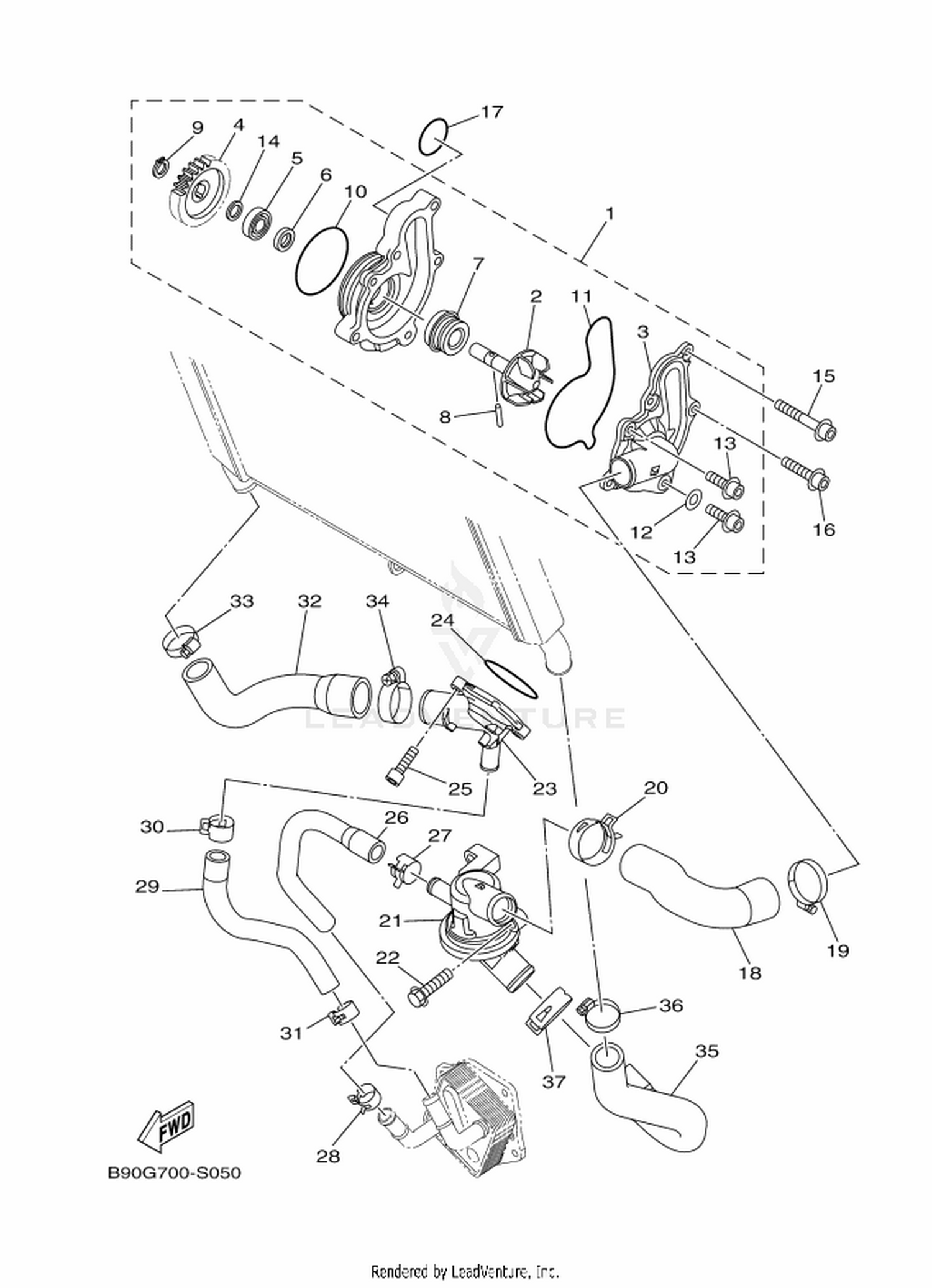 05 WATER PUMP