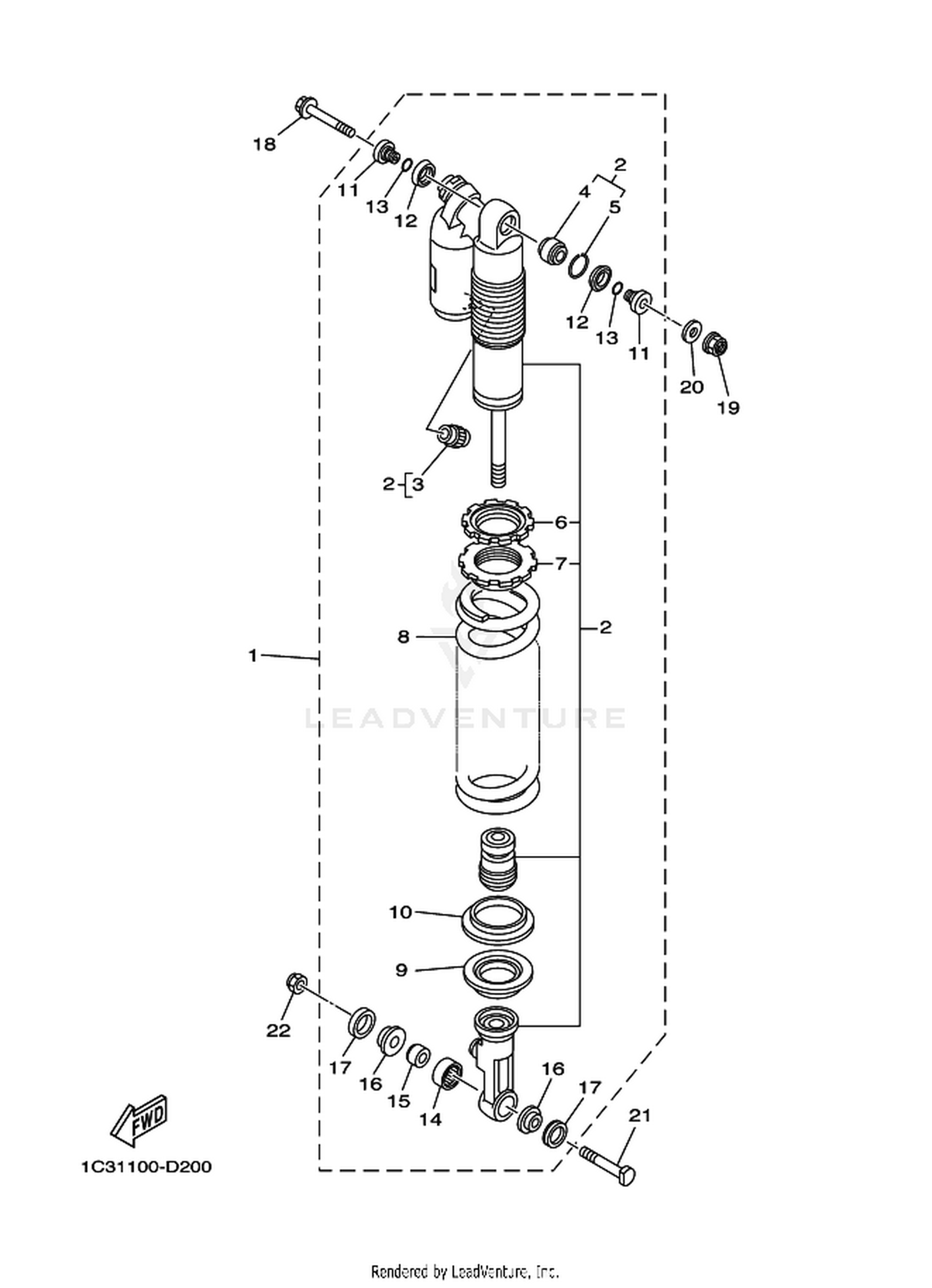 20 REAR SUSPENSION