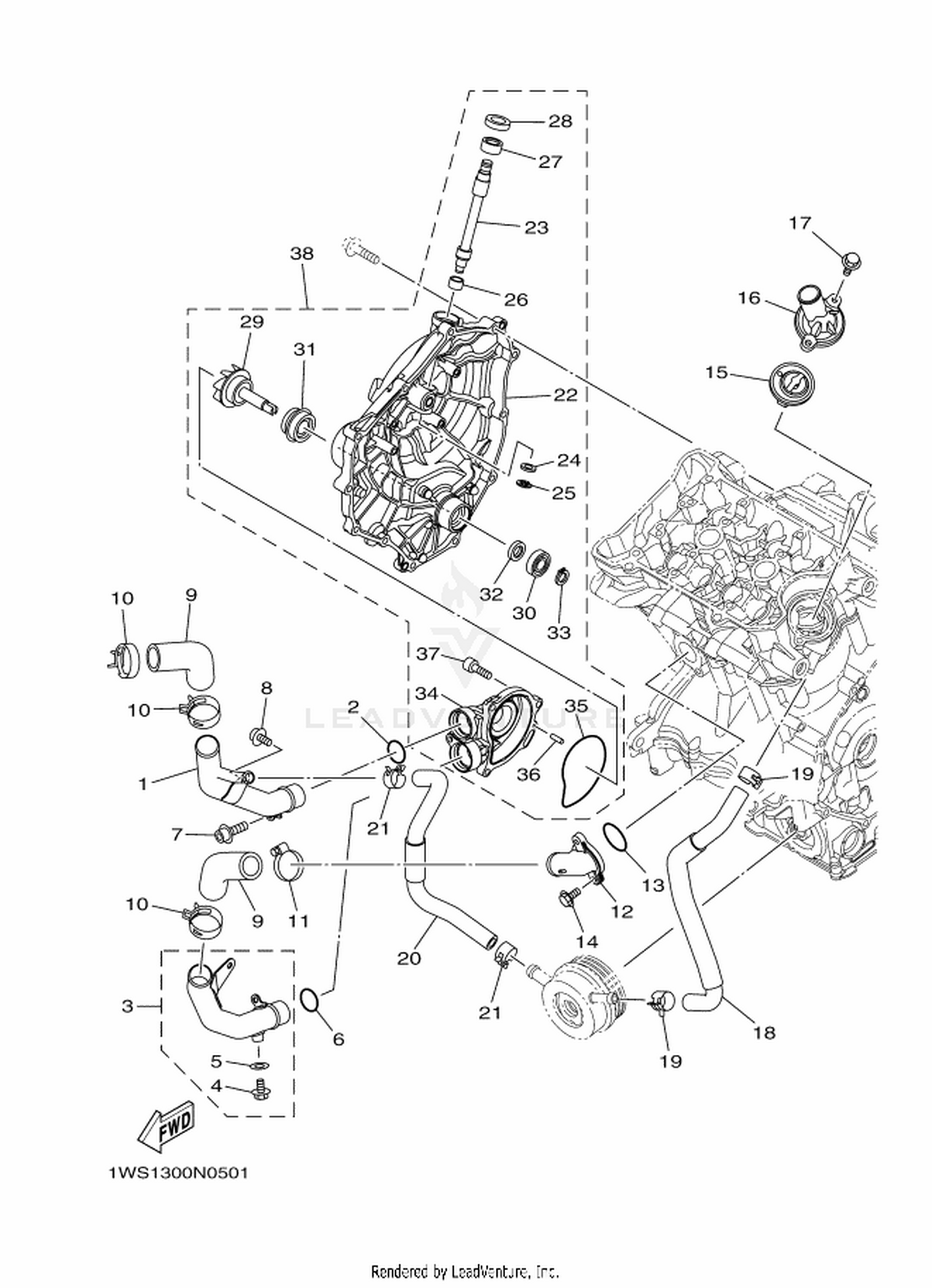 05 WATER PUMP
