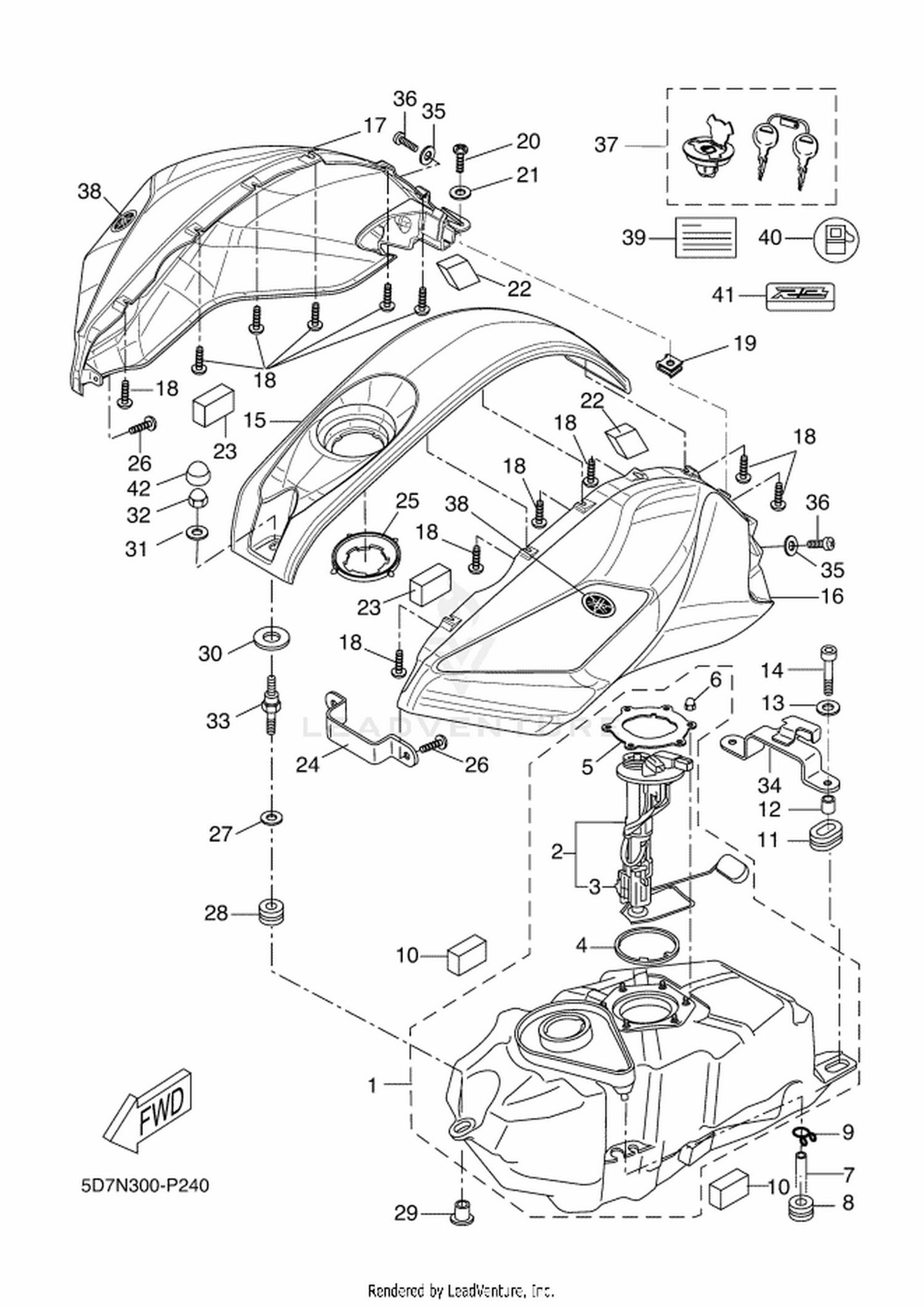 24 FUEL TANK