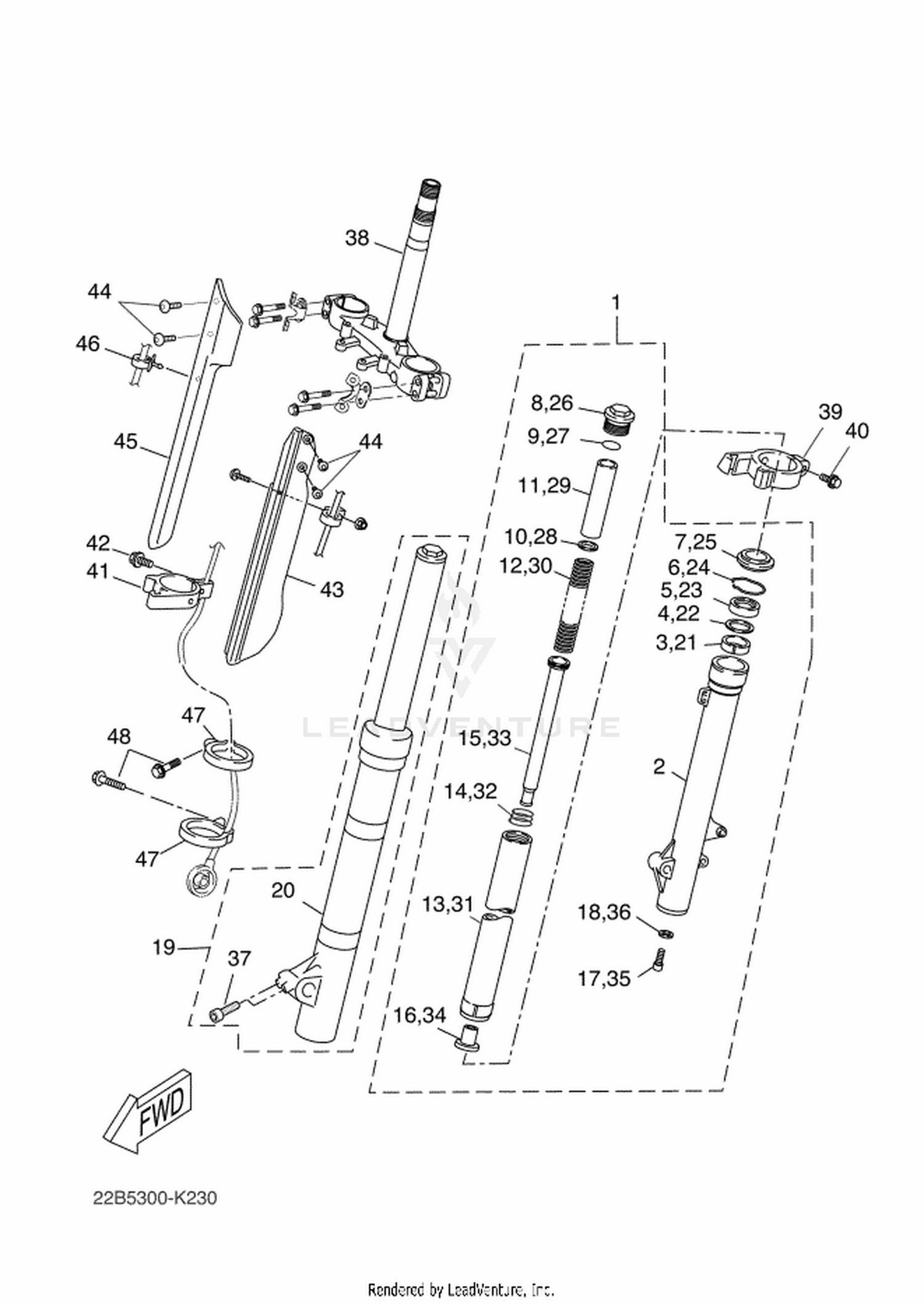 23 FRONT FORK 2