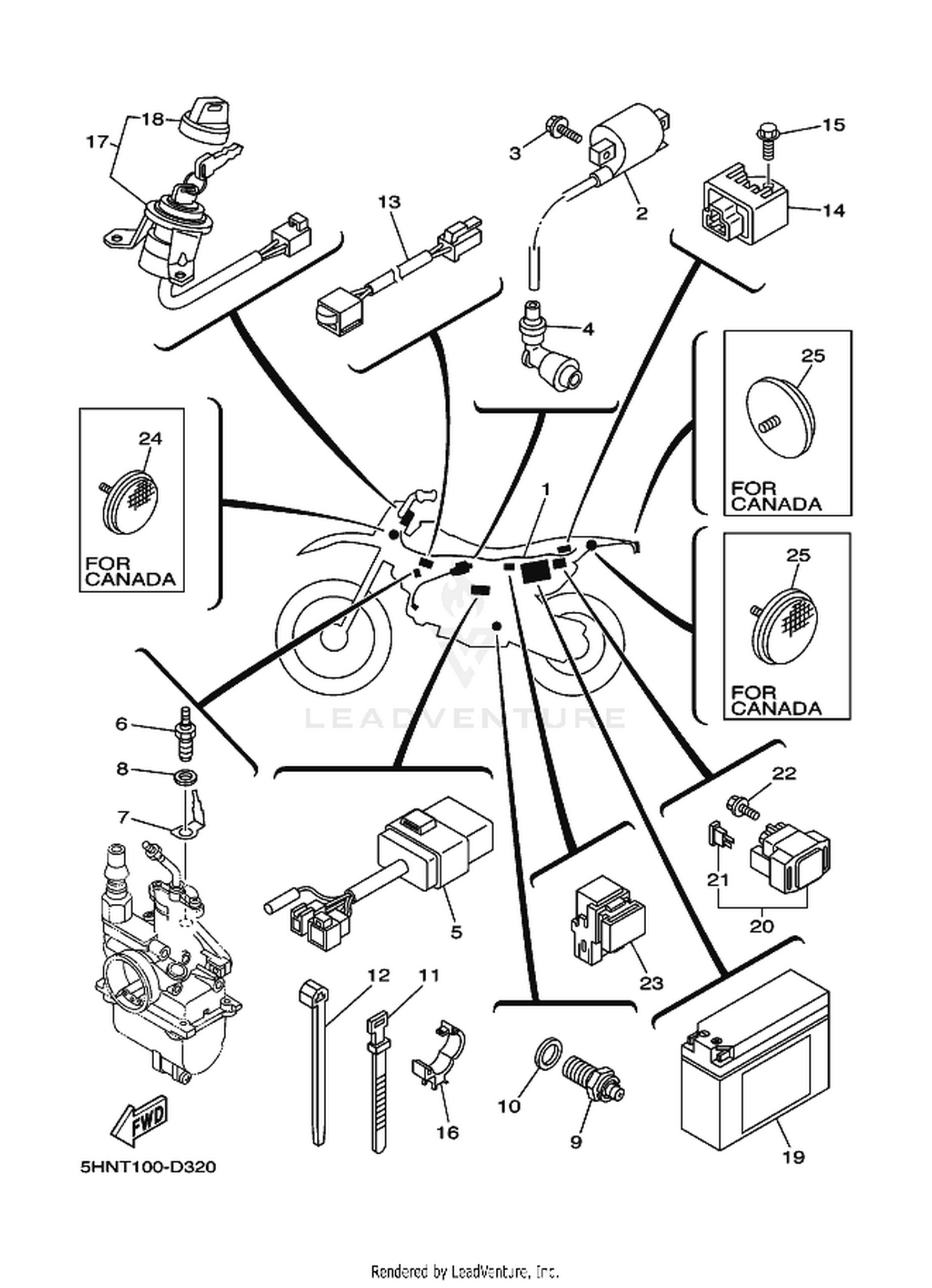 Assembly diagram