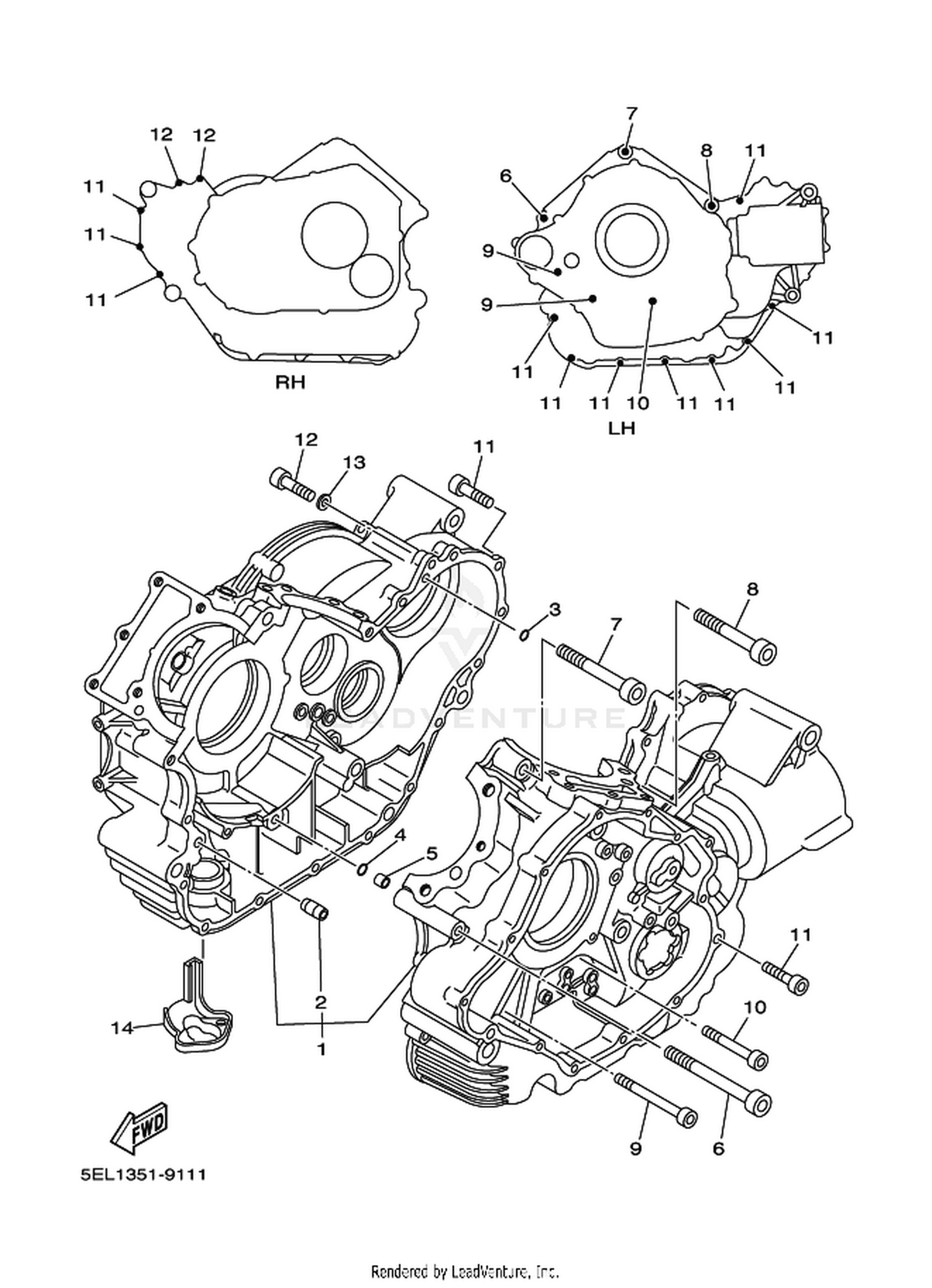 13 CRANKCASE
