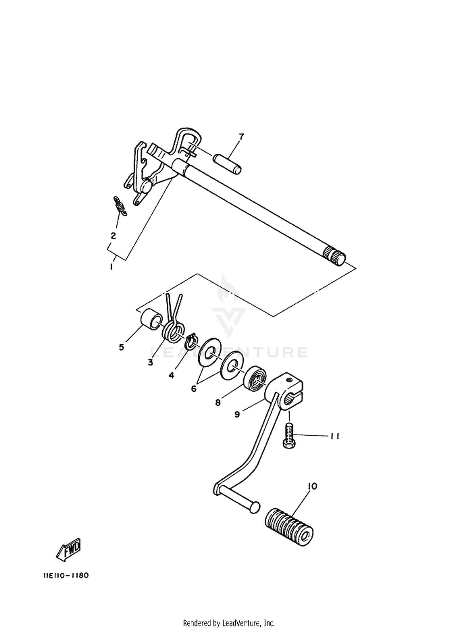 16 SHIFT SHAFT