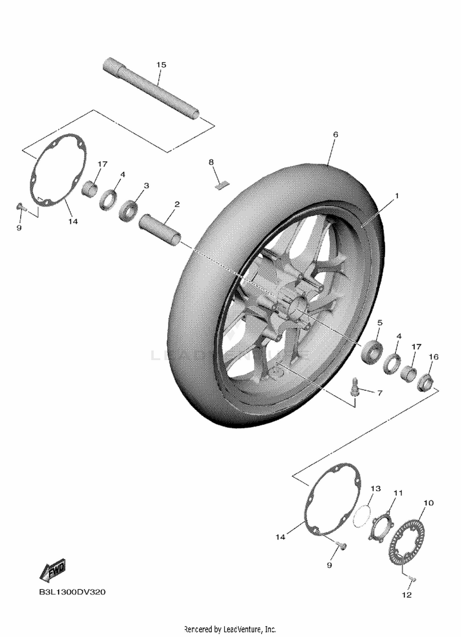31 FRONT WHEEL
