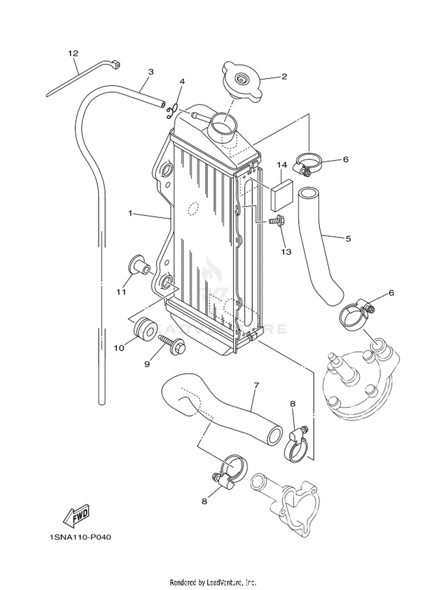 04 RADIATOR  HOSE