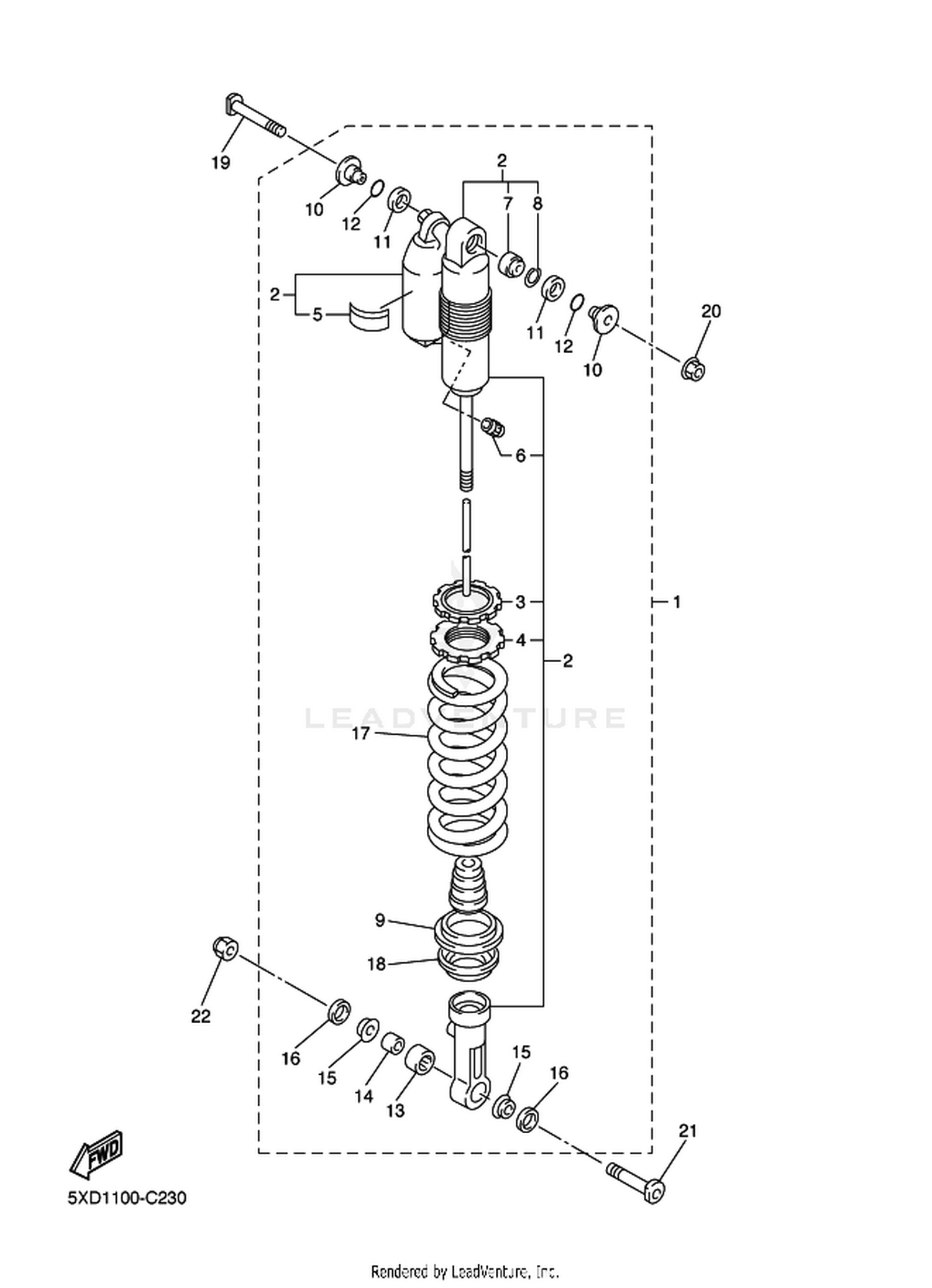 24 REAR SUSPENSION