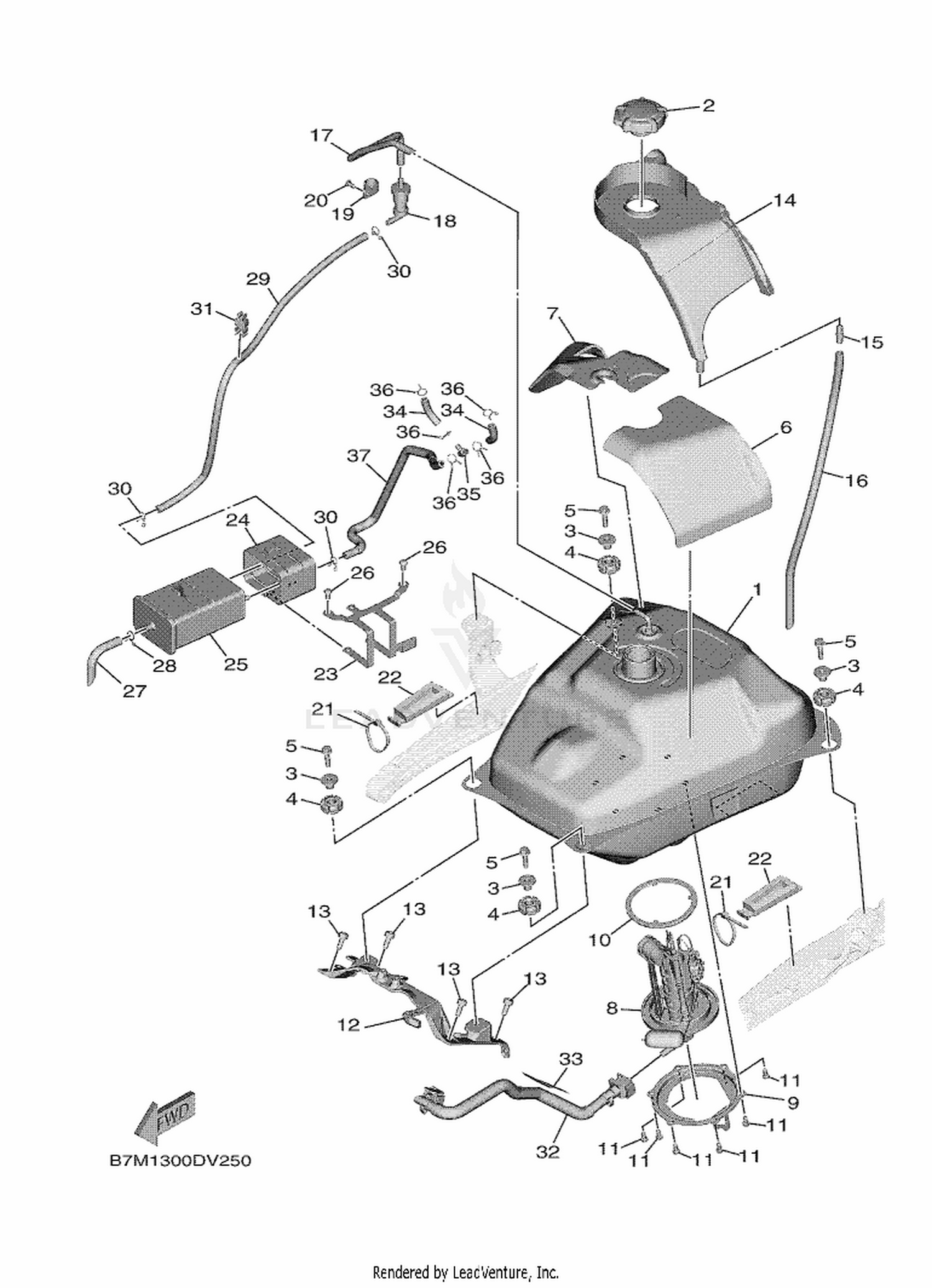 Assembly diagram