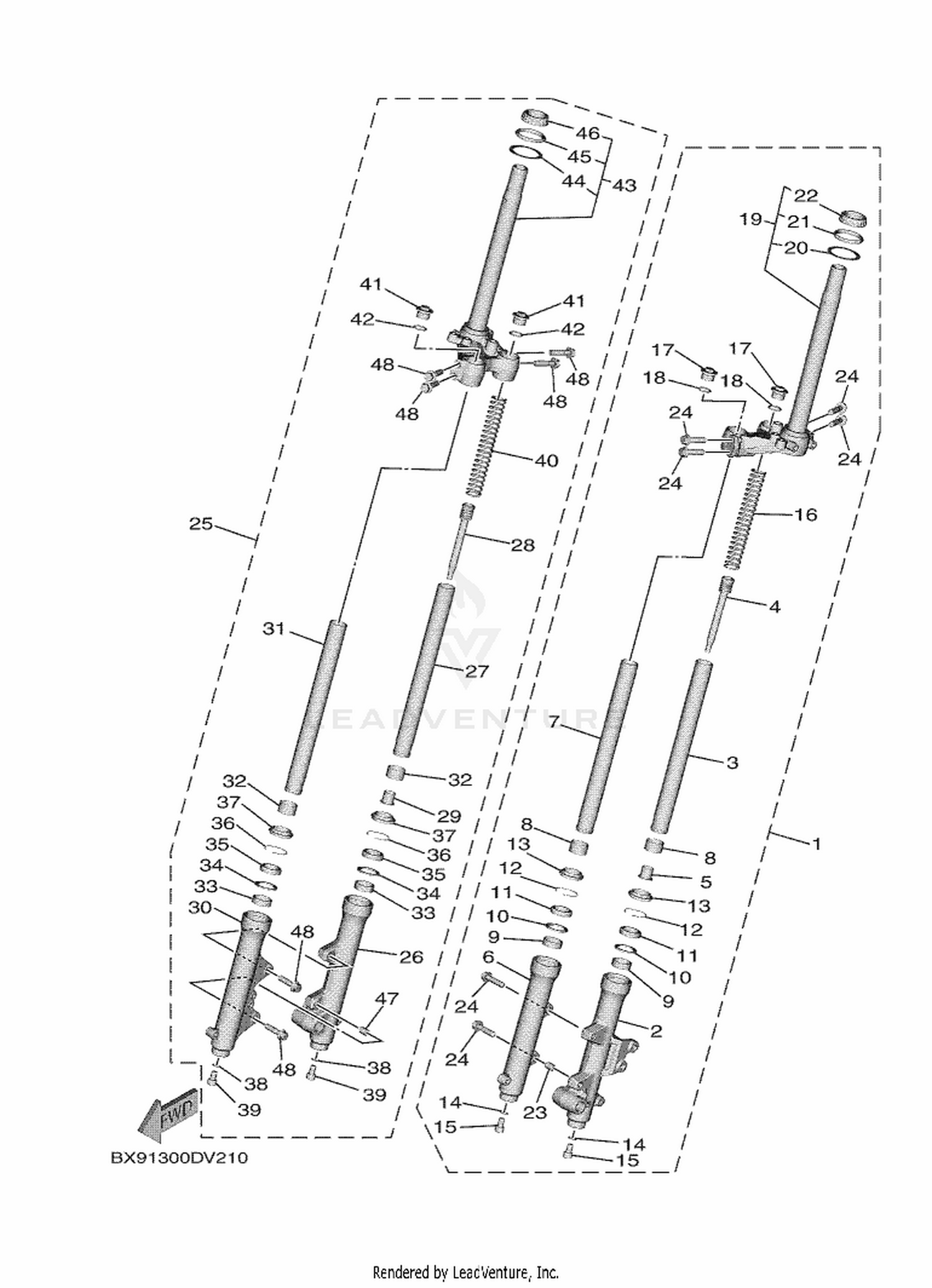 21 FRONT FORK