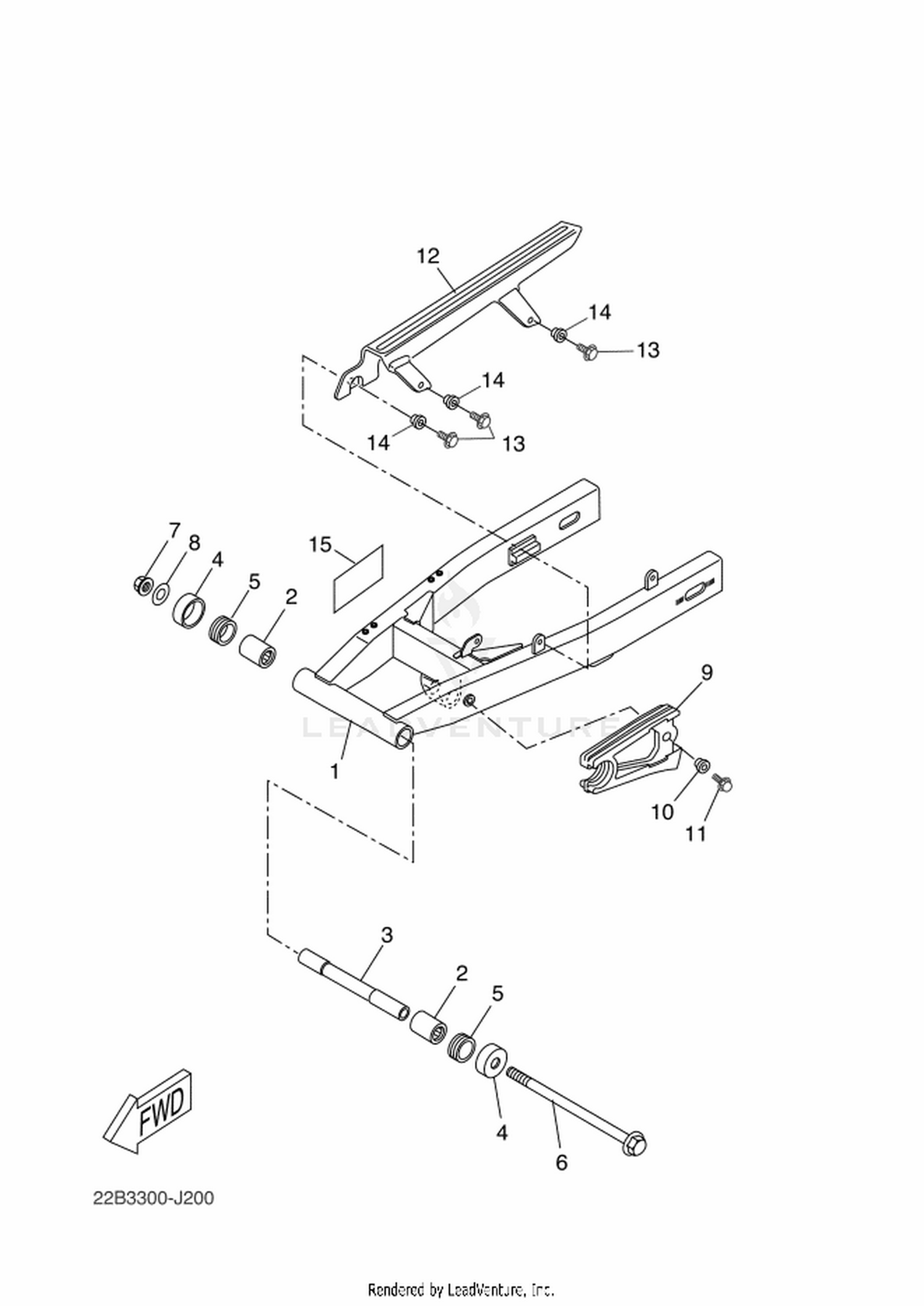 20 REAR ARM