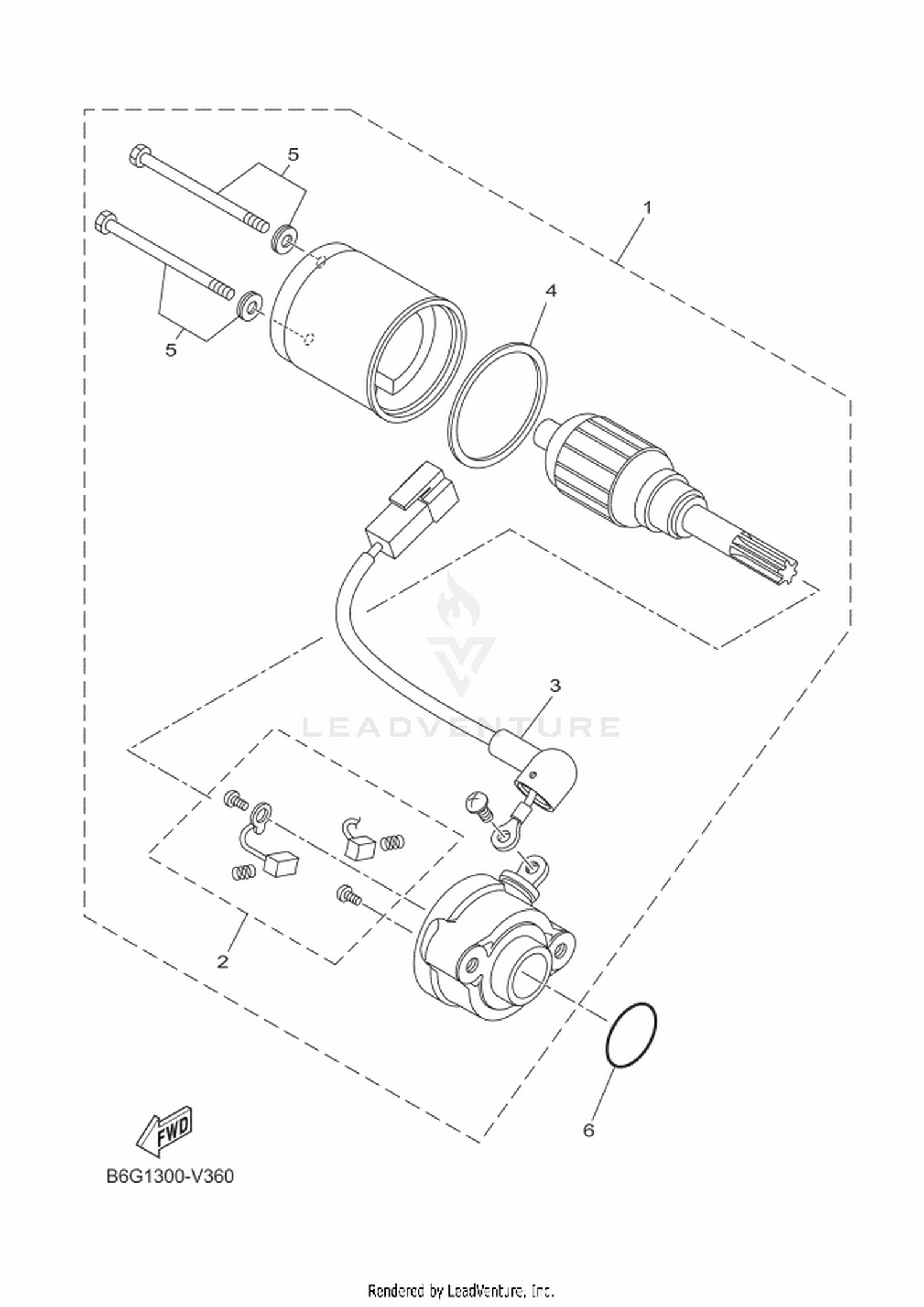 37 STARTING MOTOR