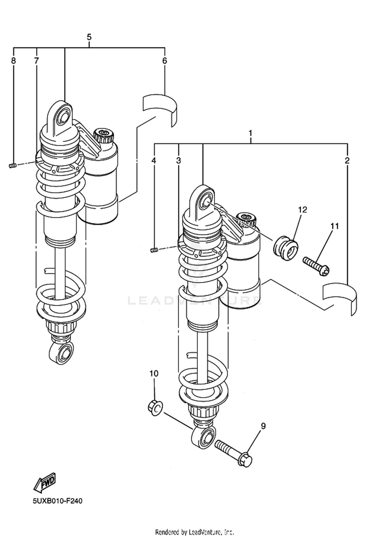 24 REAR SUSPENSION