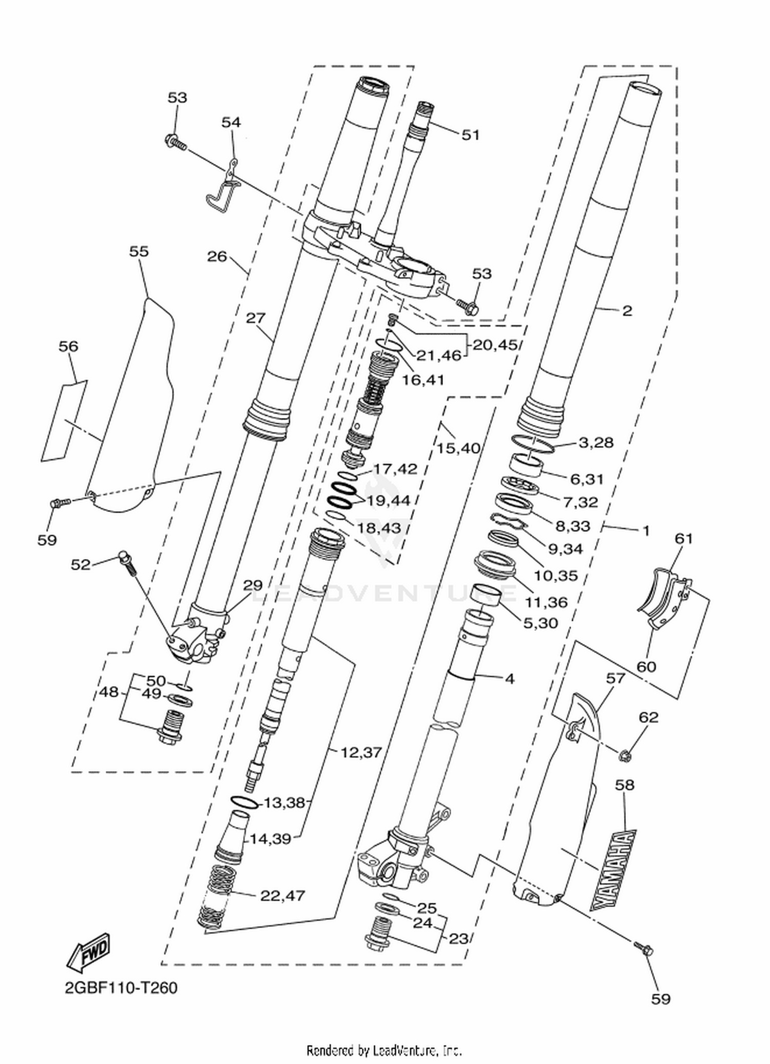 26 FRONT FORK