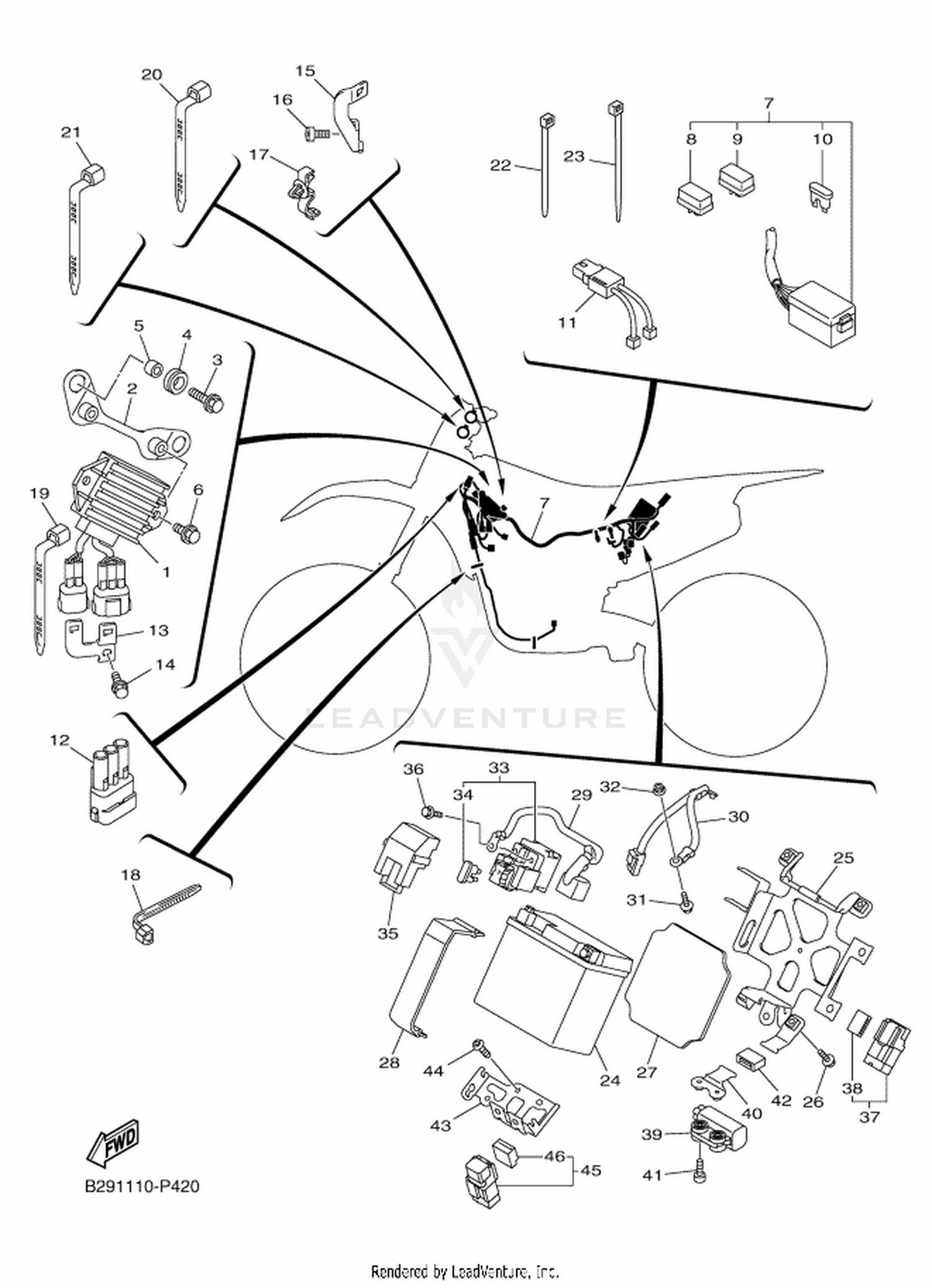 Assembly diagram
