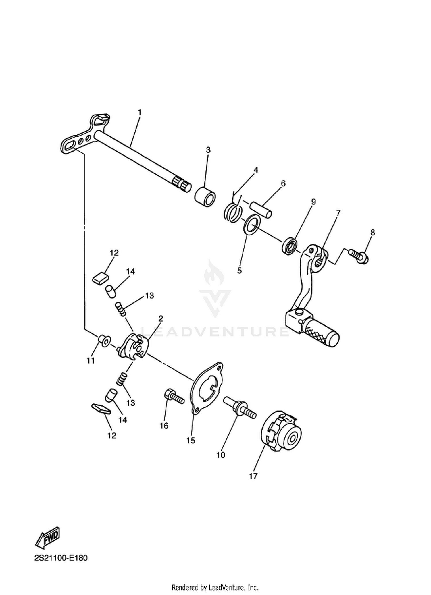 19 SHIFT SHAFT