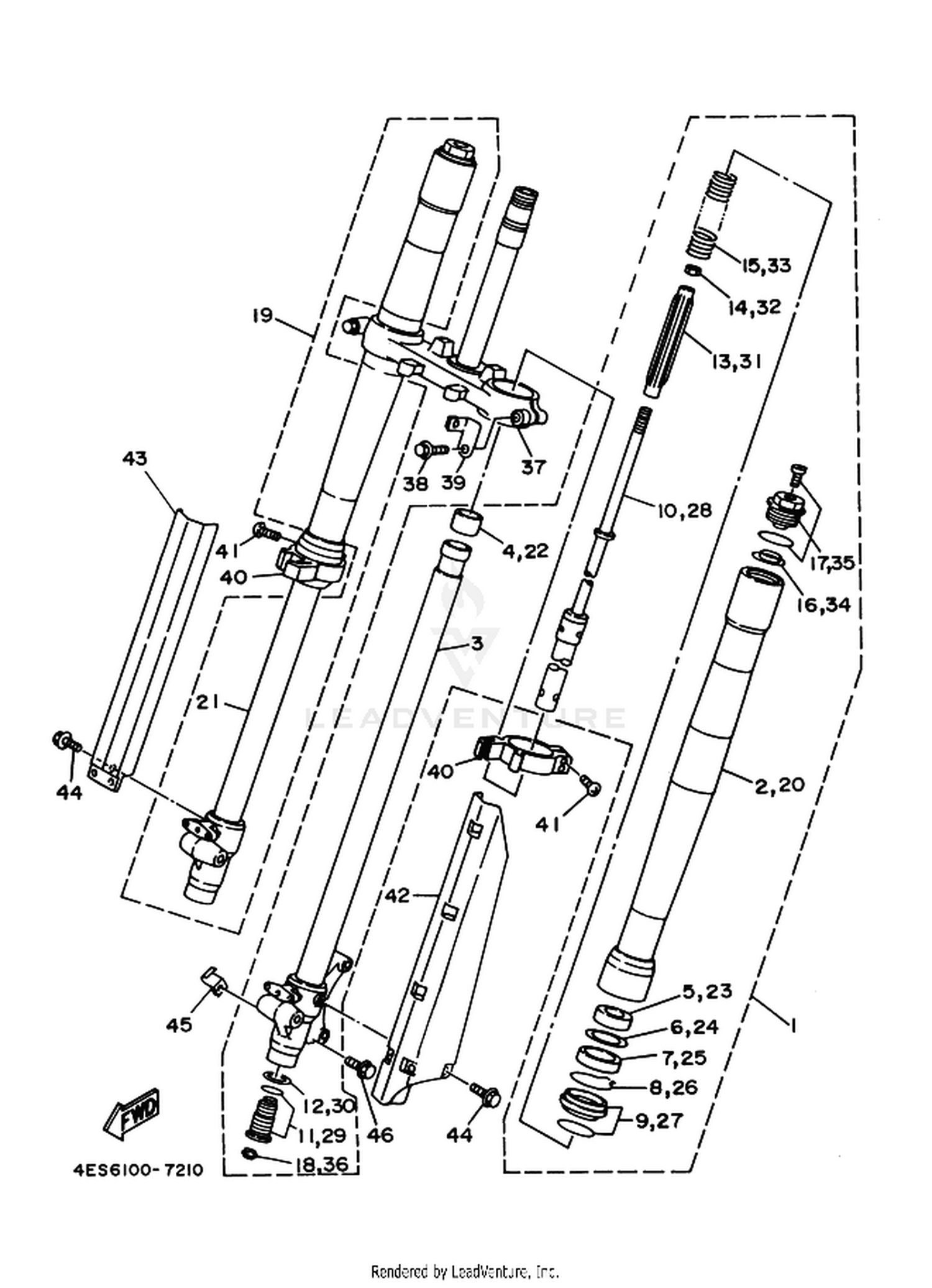 21 FRONT FORK