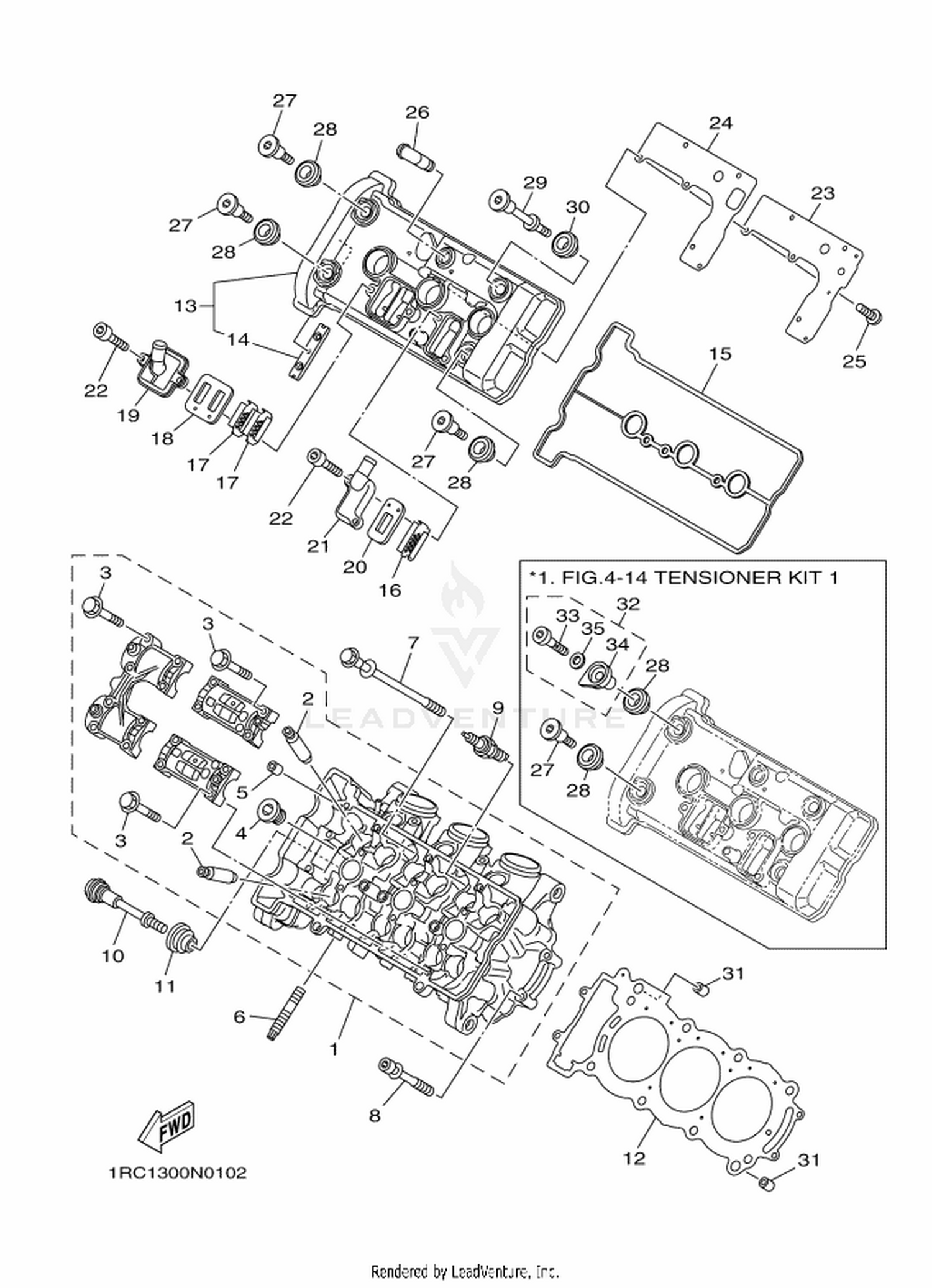 01 CYLINDER HEAD