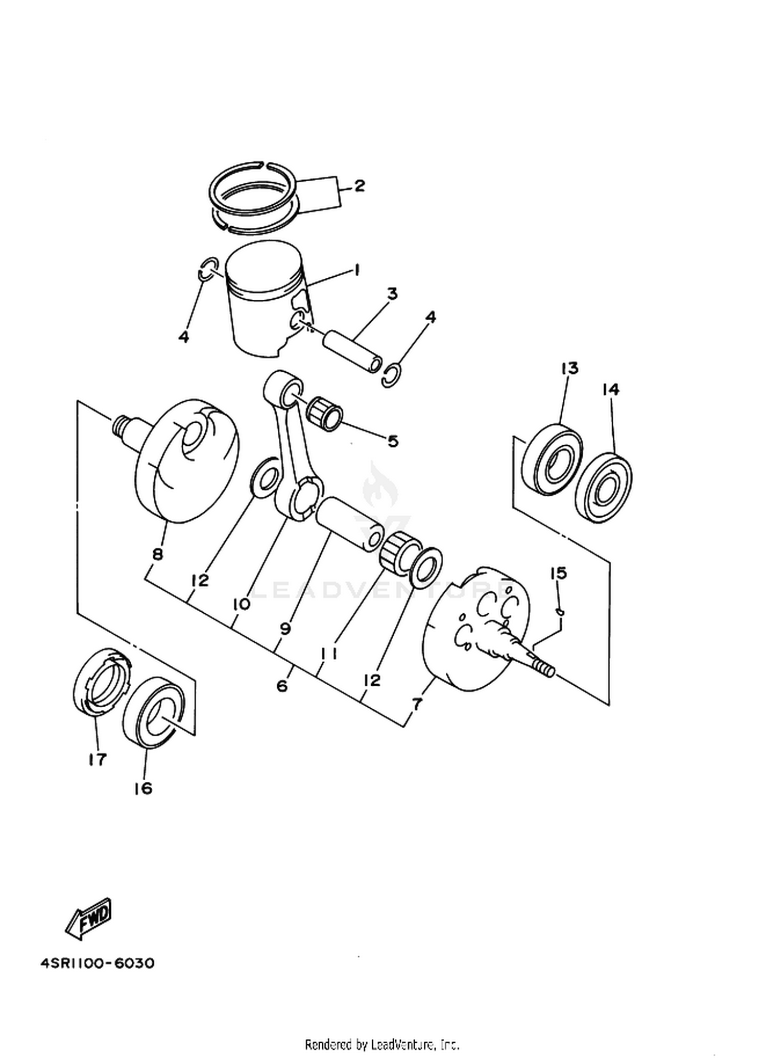 03 CRANKSHAFT  PISTON