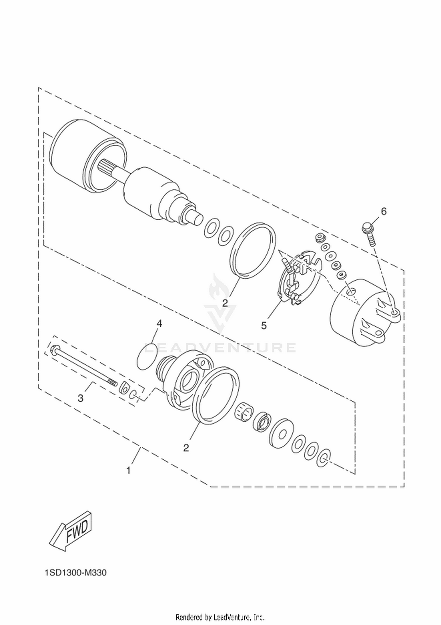 35 STARTING MOTOR
