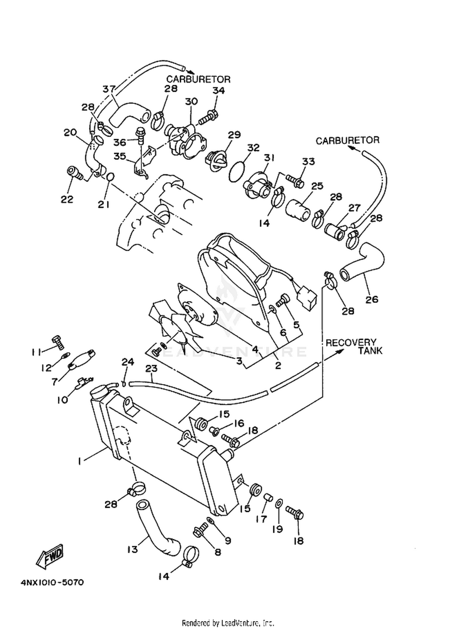 07 RADIATOR  HOSE