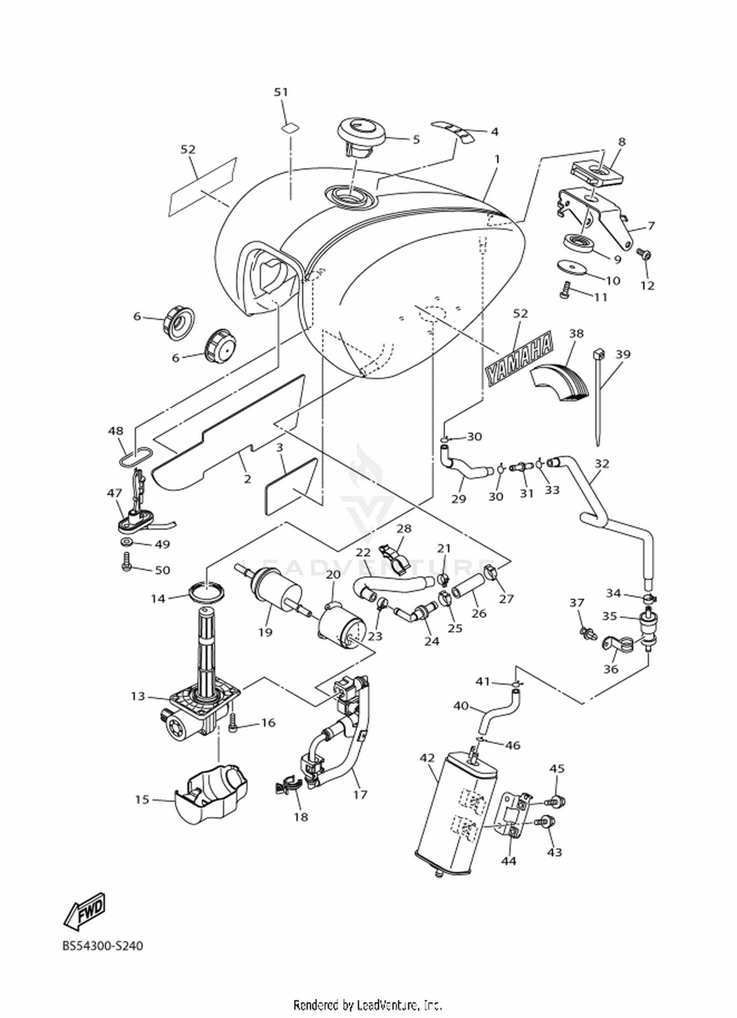 24 FUEL TANK