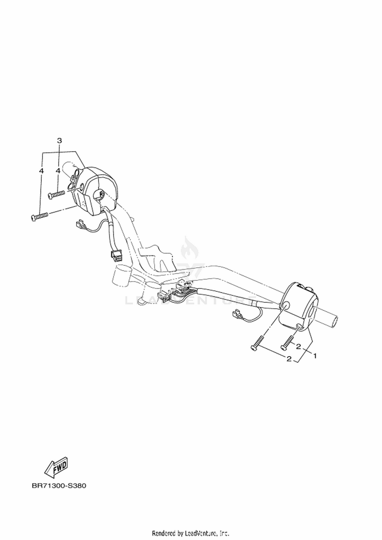 38 HANDLE SWITCH  LEVER