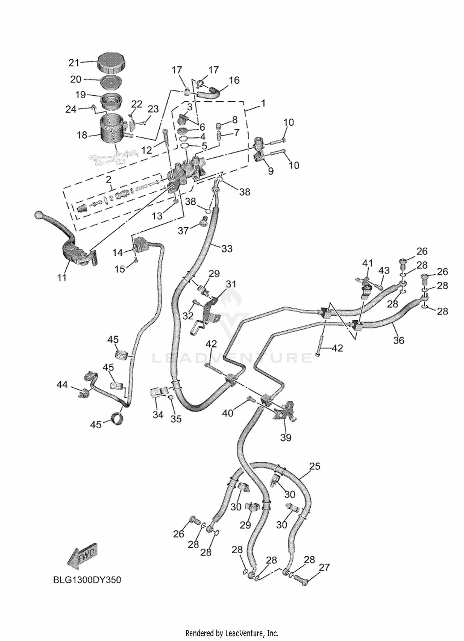 35 FRONT MASTER CYLINDER